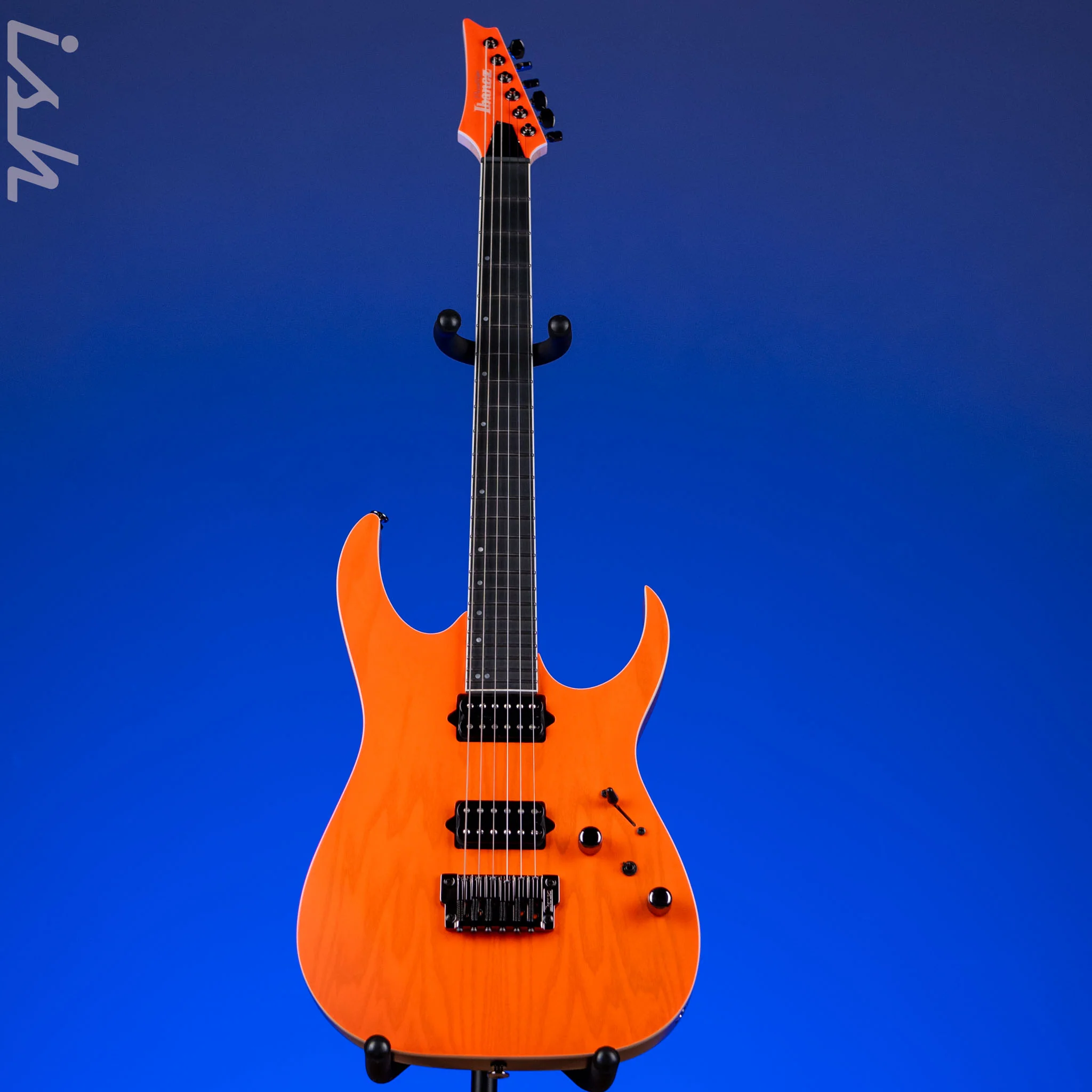 Ibanez Prestige RG5221 Electric Guitar Transparent Fluorescent Orange - Image 2