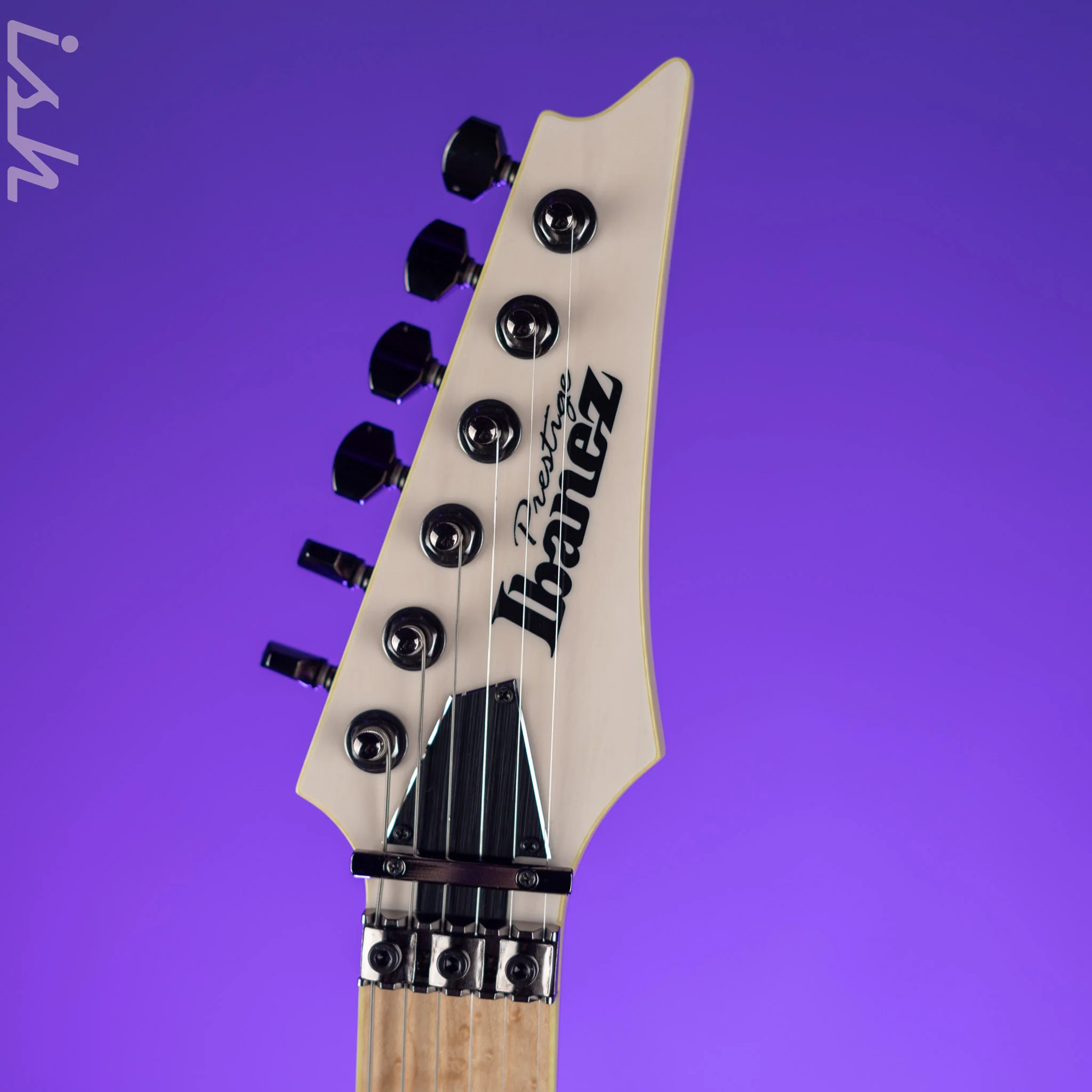 Ibanez Prestige RG652AHM Electric Guitar Antique White Blonde - Image 5