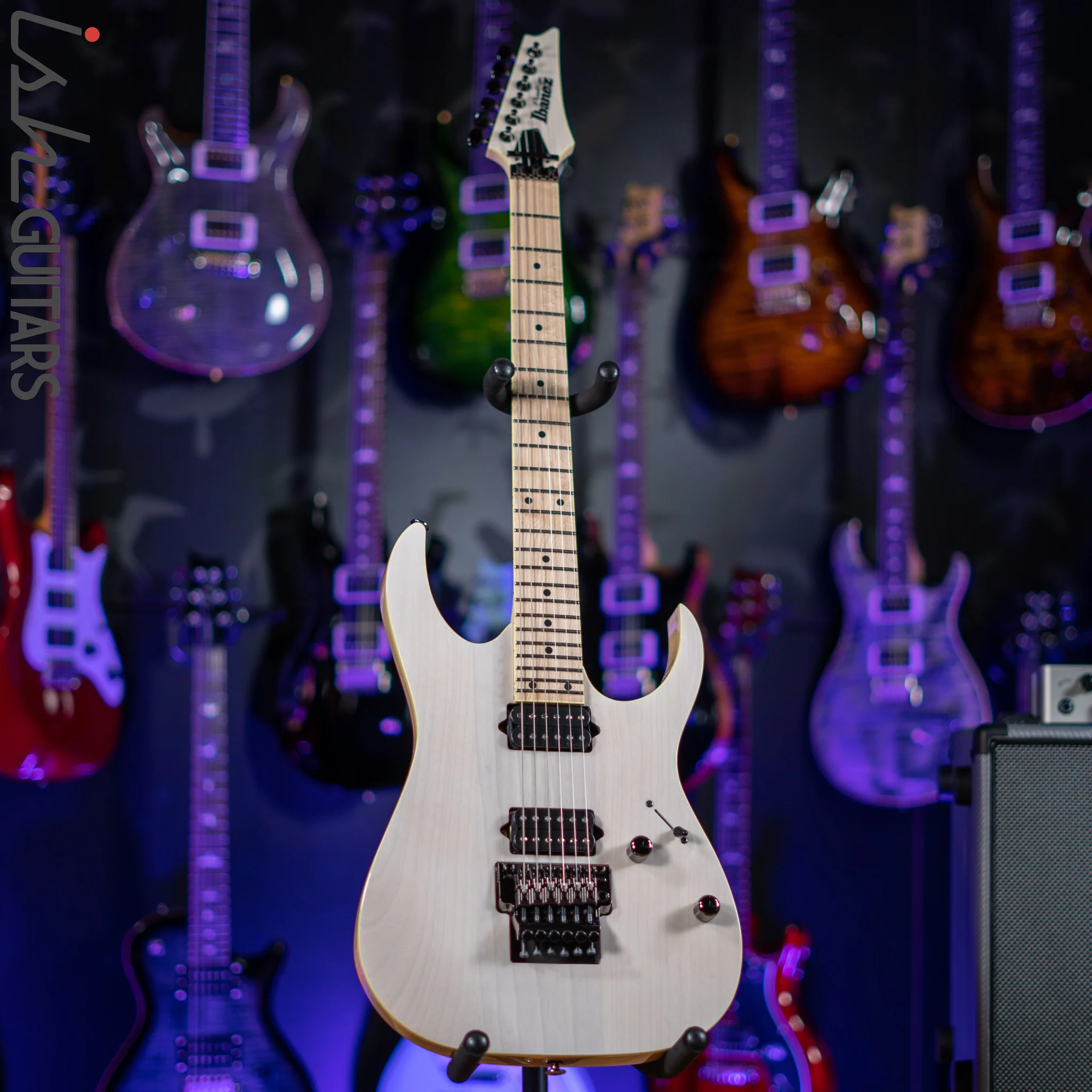 Ibanez Prestige RG652AHM Electric Guitar Antique White Blonde - Image 2