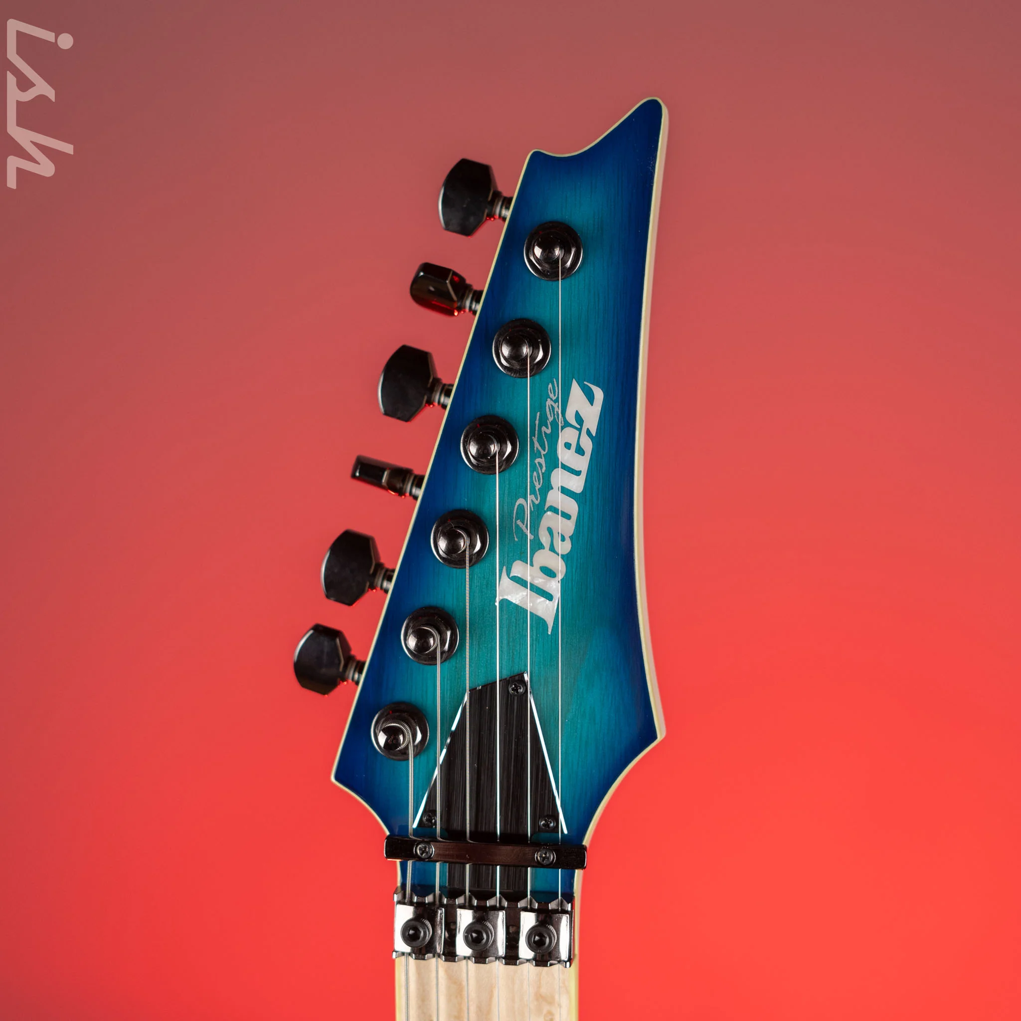 Ibanez Prestige RG652AHM Electric Guitar Nebula Green Burst - Image 5