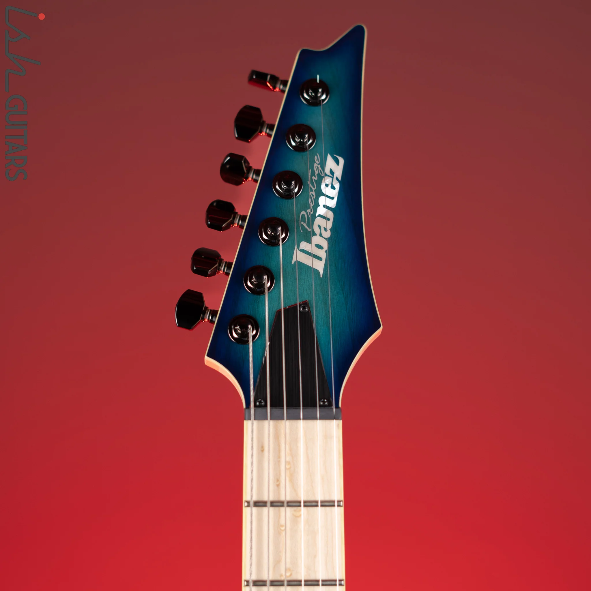 Ibanez Prestige RG652AHMFX Electric Guitar Nebula Green Burst - Image 5