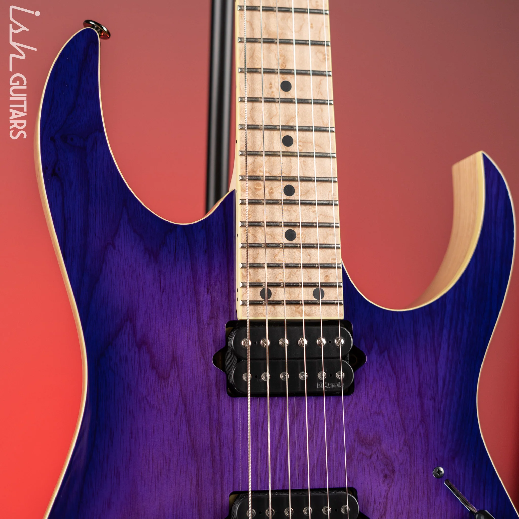 Ibanez Prestige RG652AHMFX Electric Guitar Royal Plum Burst - Image 3