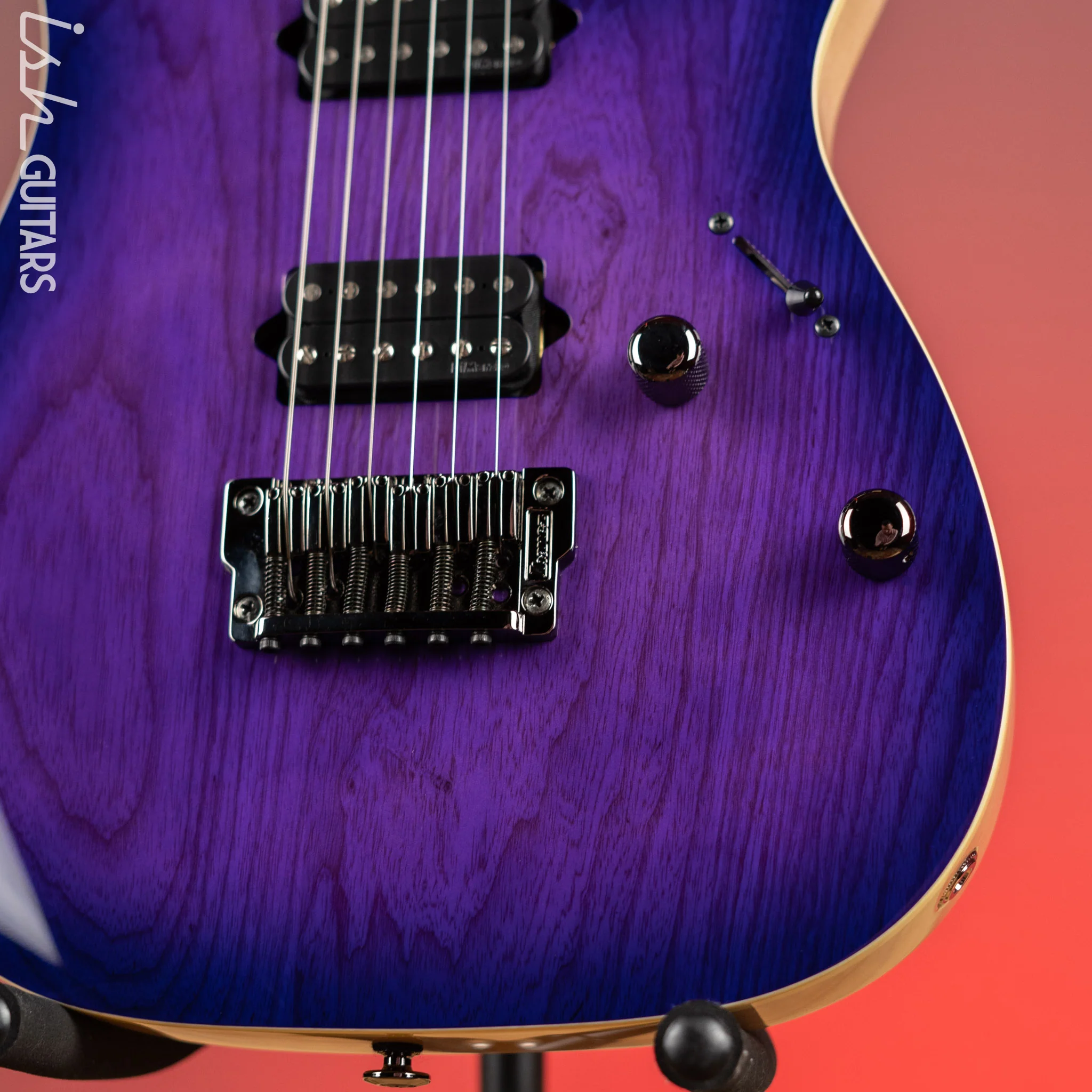 Ibanez Prestige RG652AHMFX Electric Guitar Royal Plum Burst - Image 4