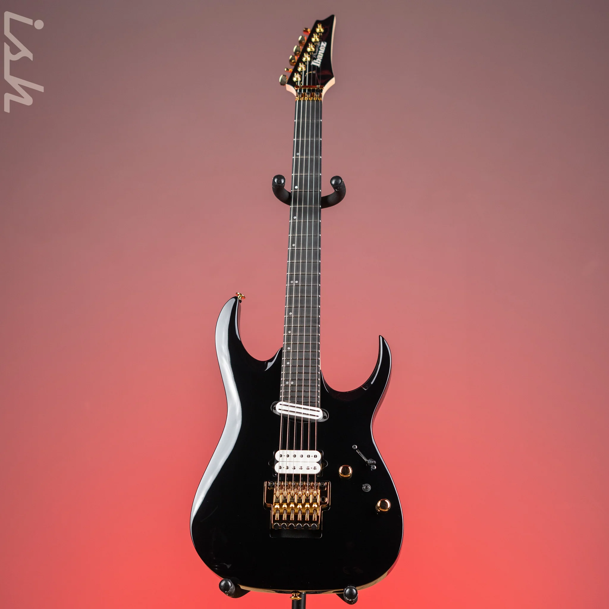 Ibanez Prestige RGA622XH Electric Guitar Black Gloss Demo - Image 2