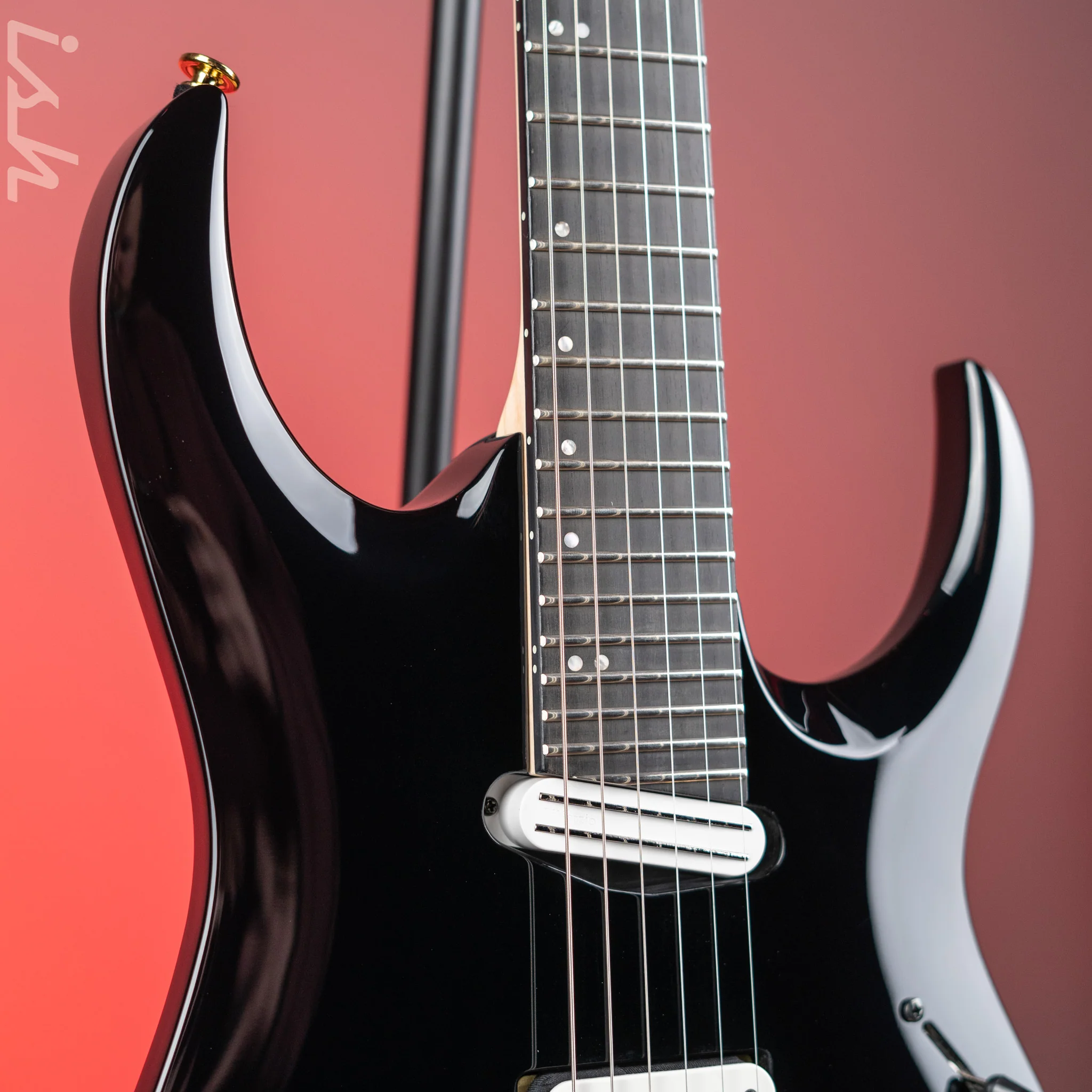 Ibanez Prestige RGA622XH Electric Guitar Black Gloss Demo - Image 3