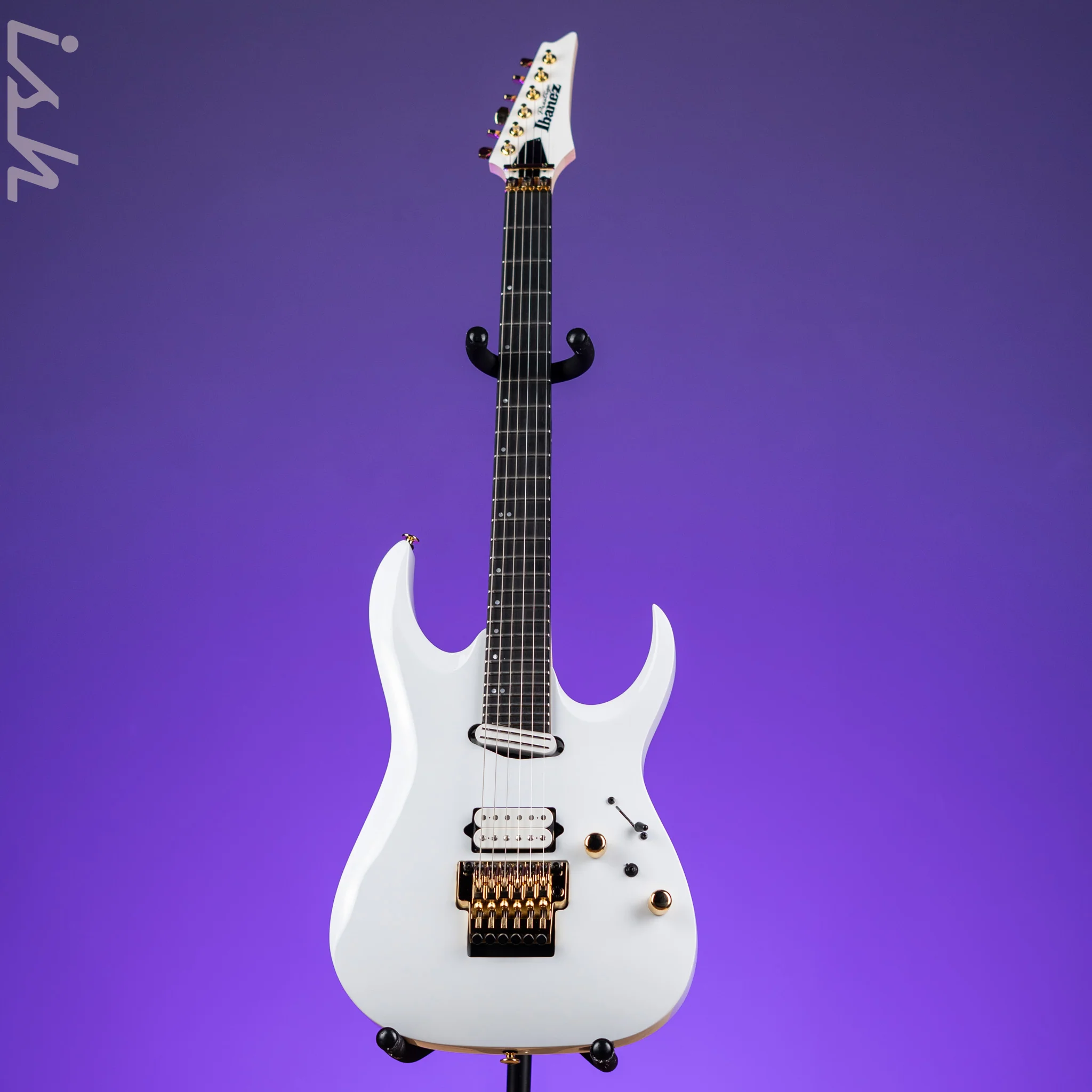 Ibanez Prestige RGA622XH Electric Guitar White Gloss Demo - Image 2