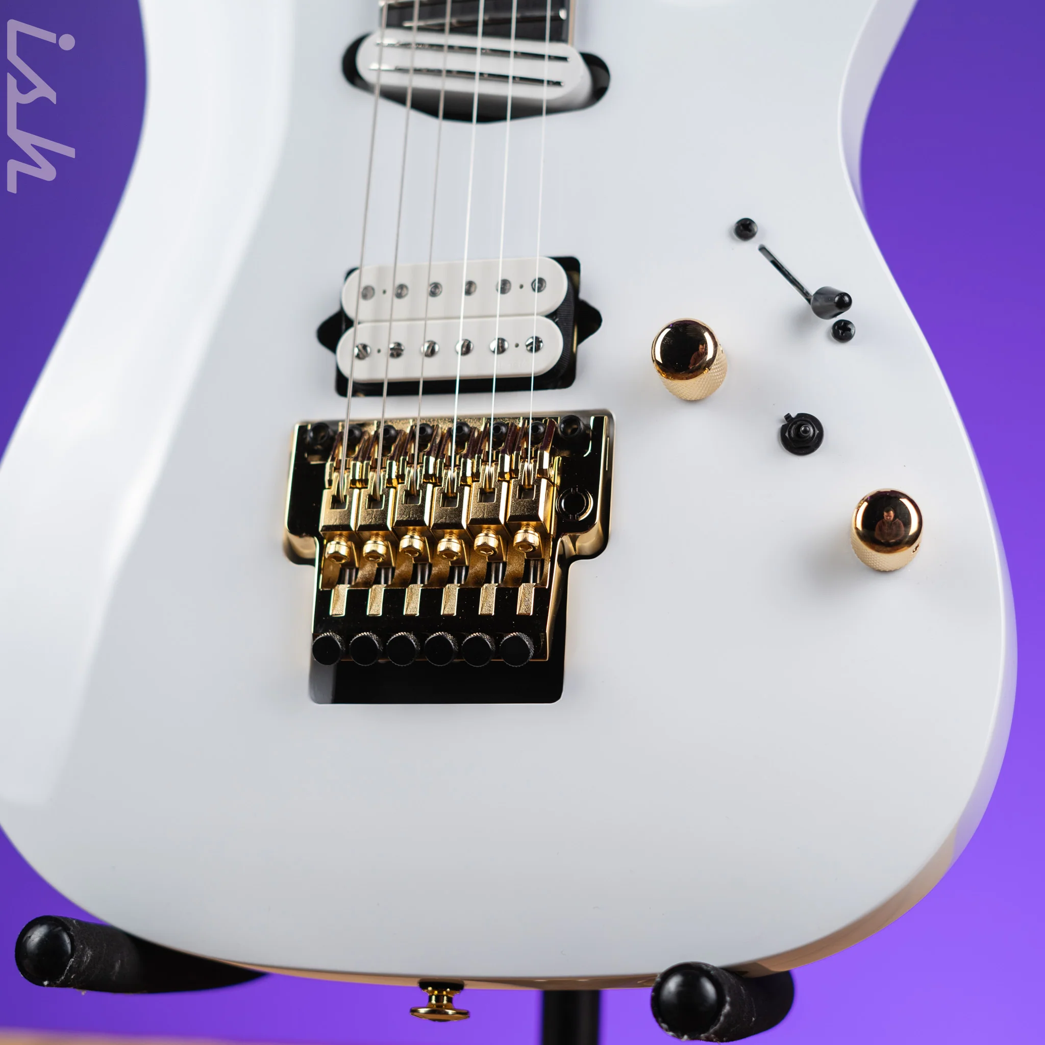 Ibanez Prestige RGA622XH Electric Guitar White Gloss Demo - Image 4