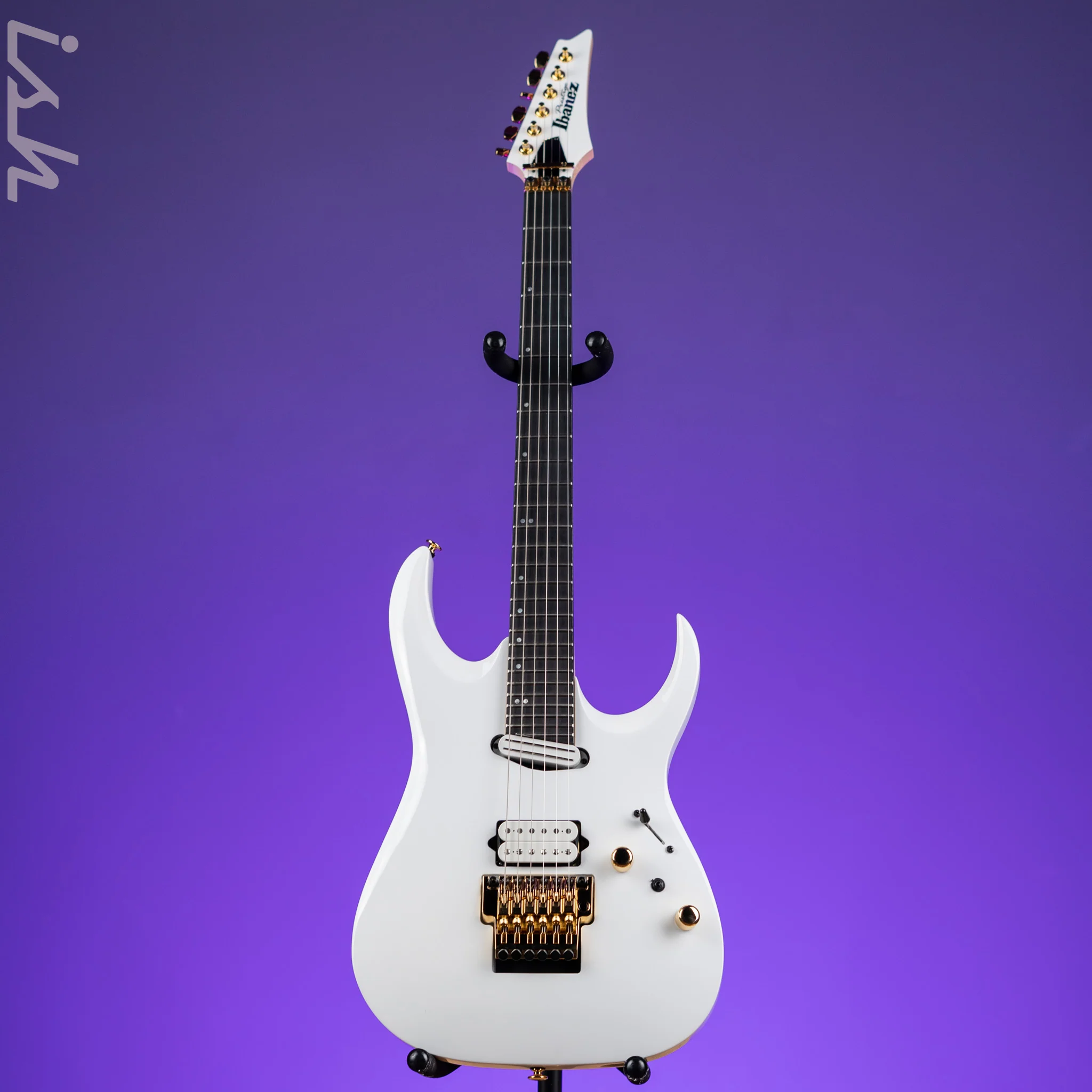 Ibanez Prestige RGA622XH Electric Guitar White Gloss Demo - Image 2