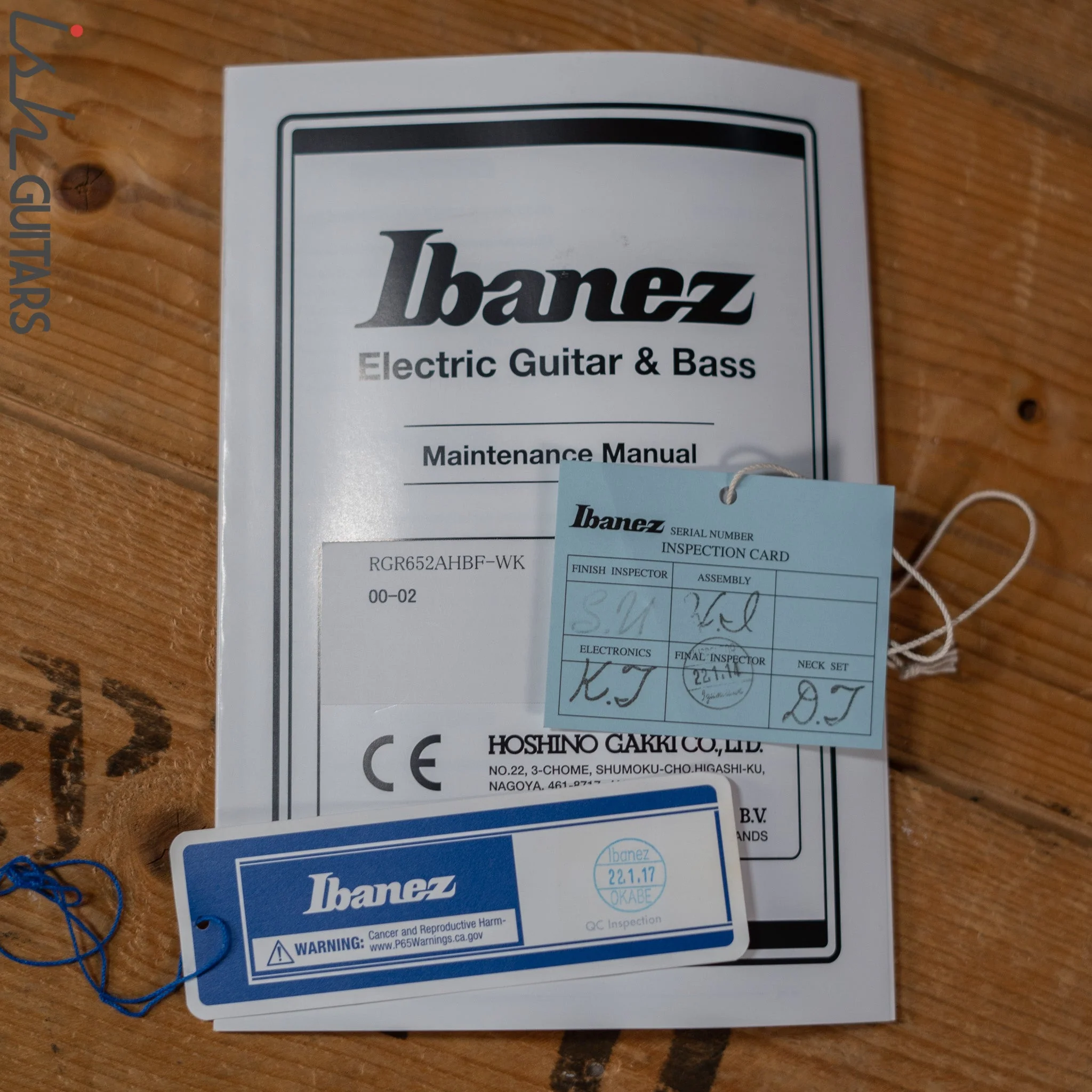 Ibanez Prestige RGR652AHBF Electric Guitar Weathered Black - Image 10
