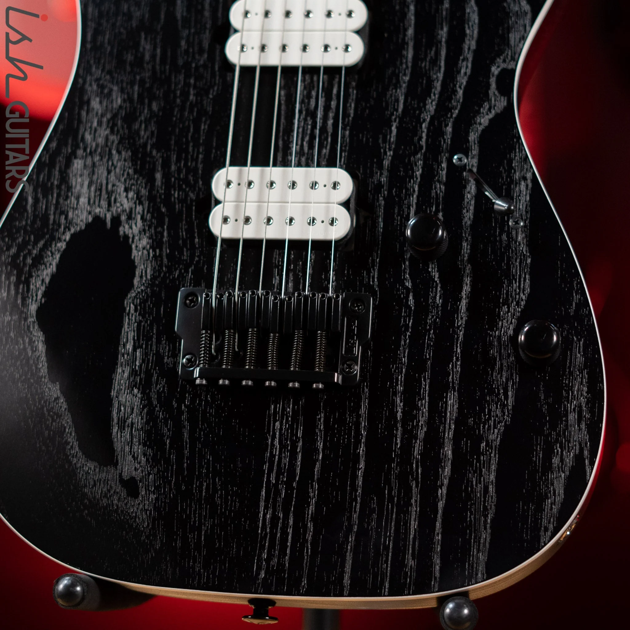 Ibanez Prestige RGR652AHBF Electric Guitar Weathered Black - Image 4