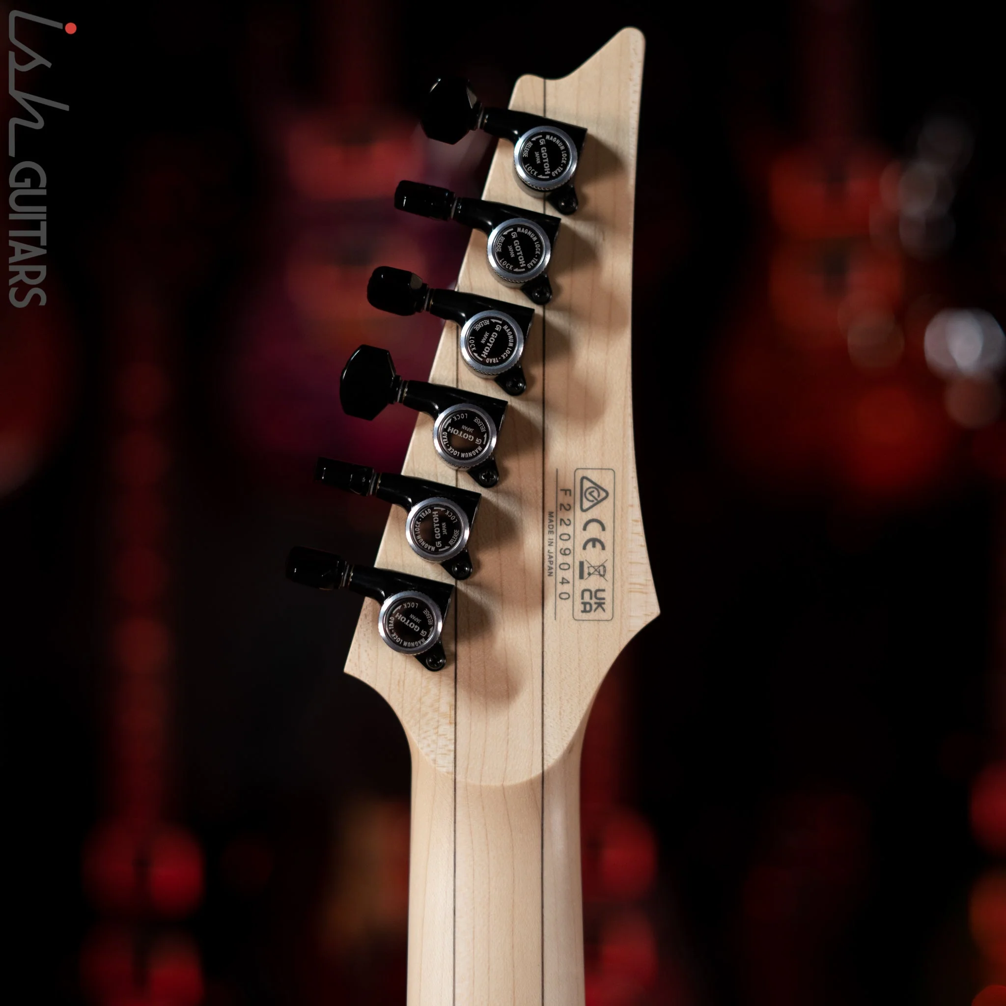 Ibanez Prestige RGR652AHBF Electric Guitar Weathered Black - Image 9