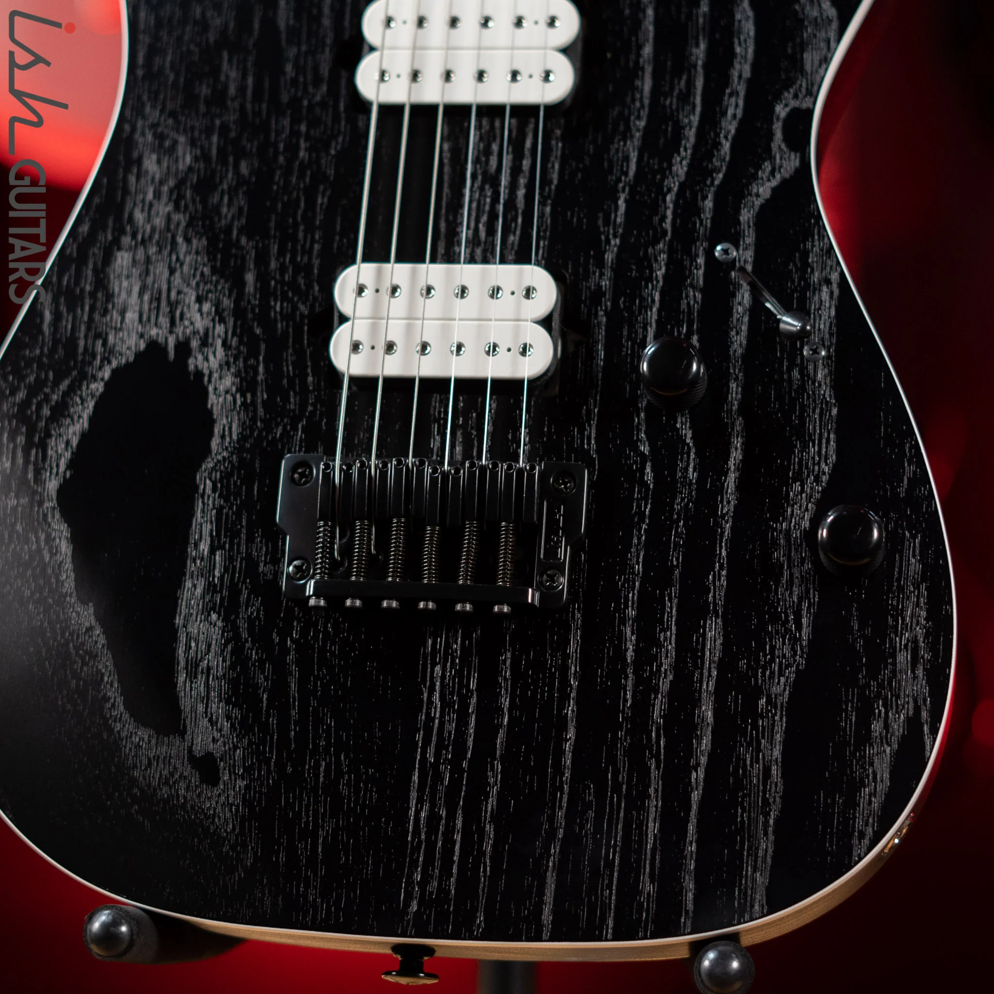 Ibanez Prestige RGR652AHBF Electric Guitar Weathered Black - Image 4