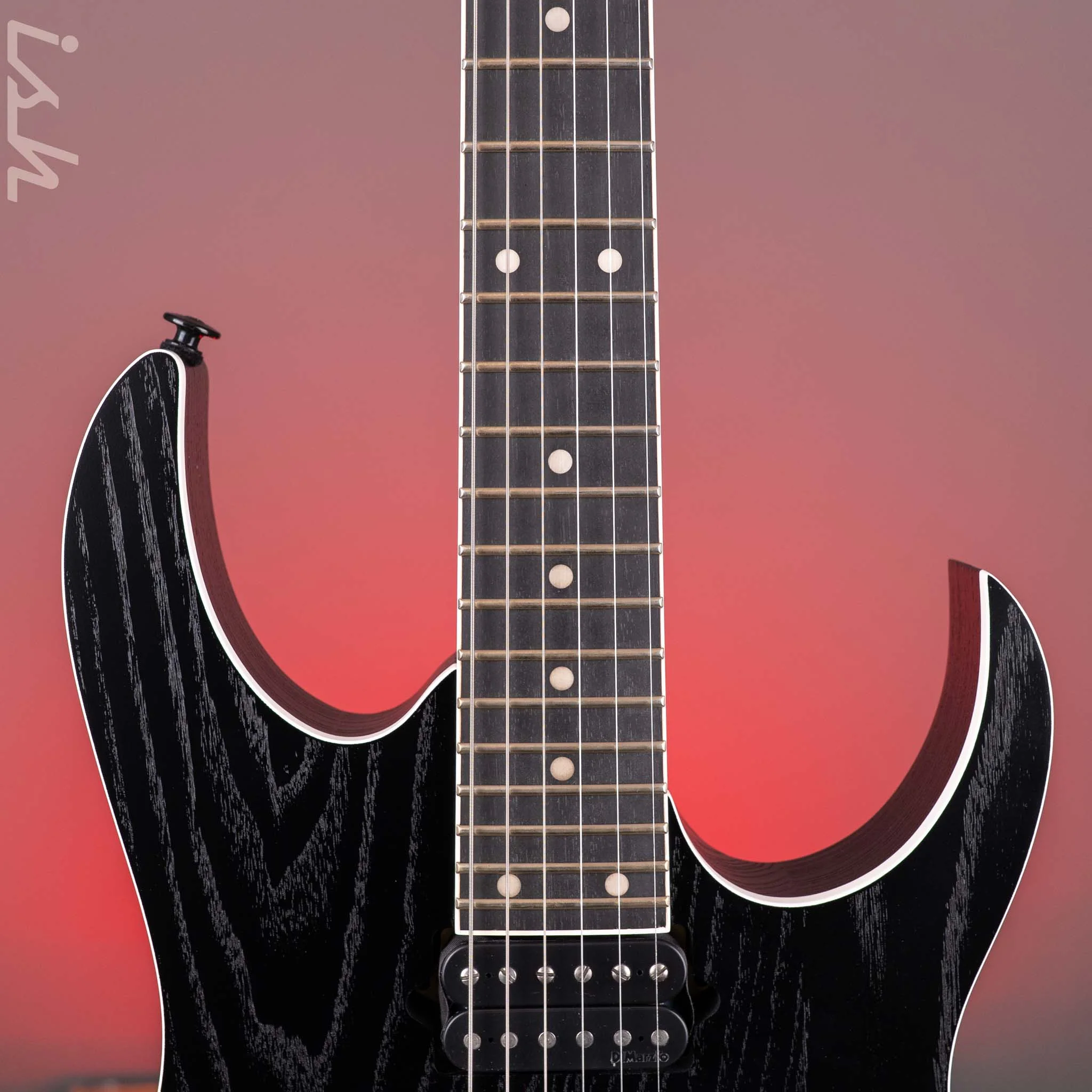 Ibanez Prestige RGR662AHBF Weathered Black Electric Guitar - Image 6