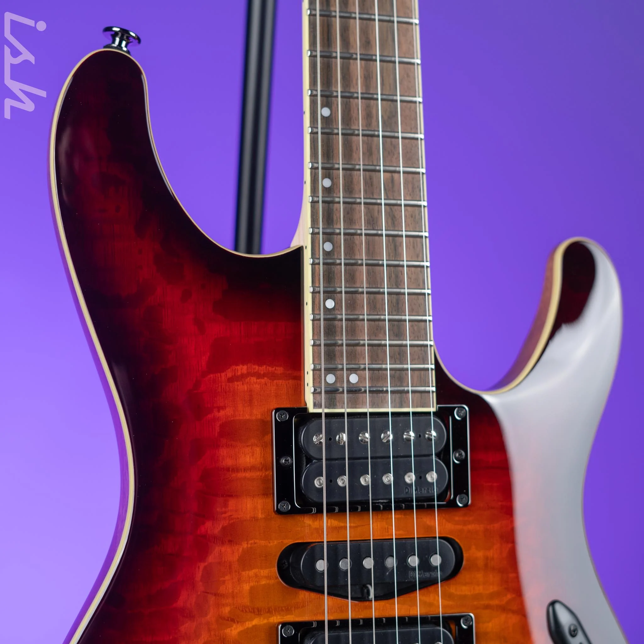 Ibanez Prestige S6570SK Electric Guitar Sunset Burst - Image 3
