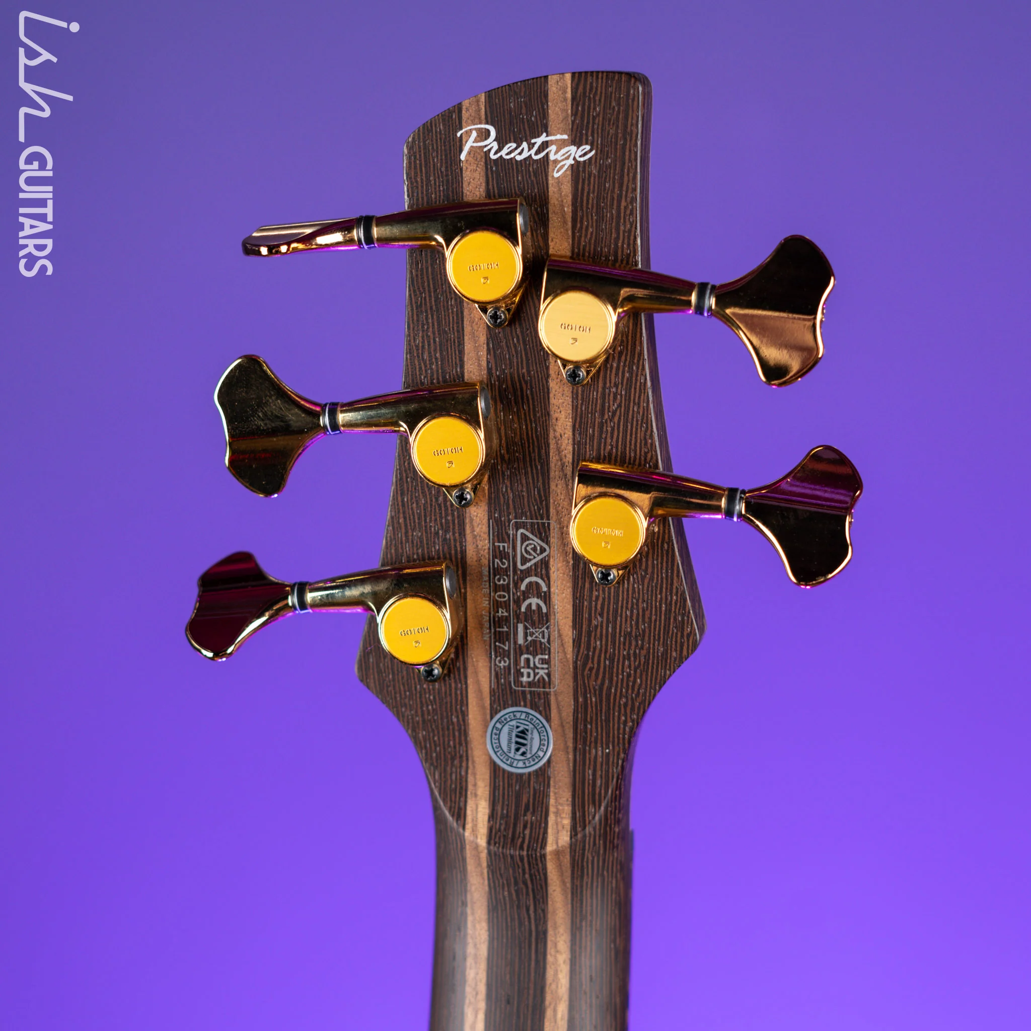Ibanez Prestige SR5005 5-String Bass Guitar Wenge - Image 10