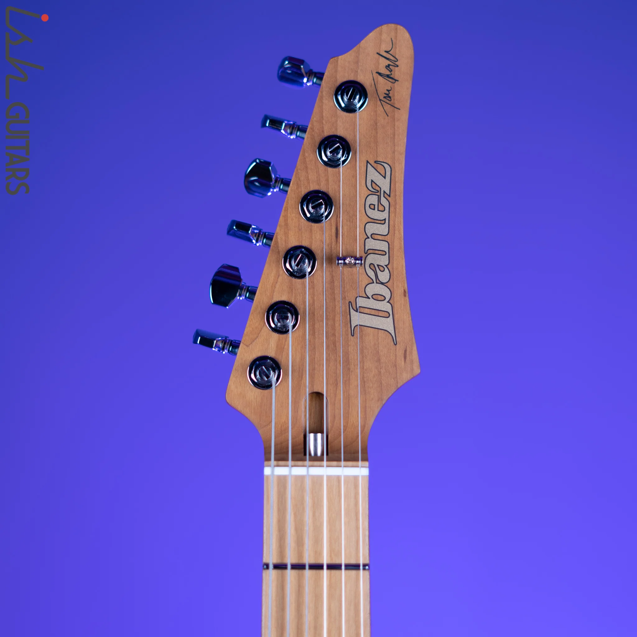 Ibanez Prestige TQM1 Tom Quayle Signature Natural Demo - Image 5