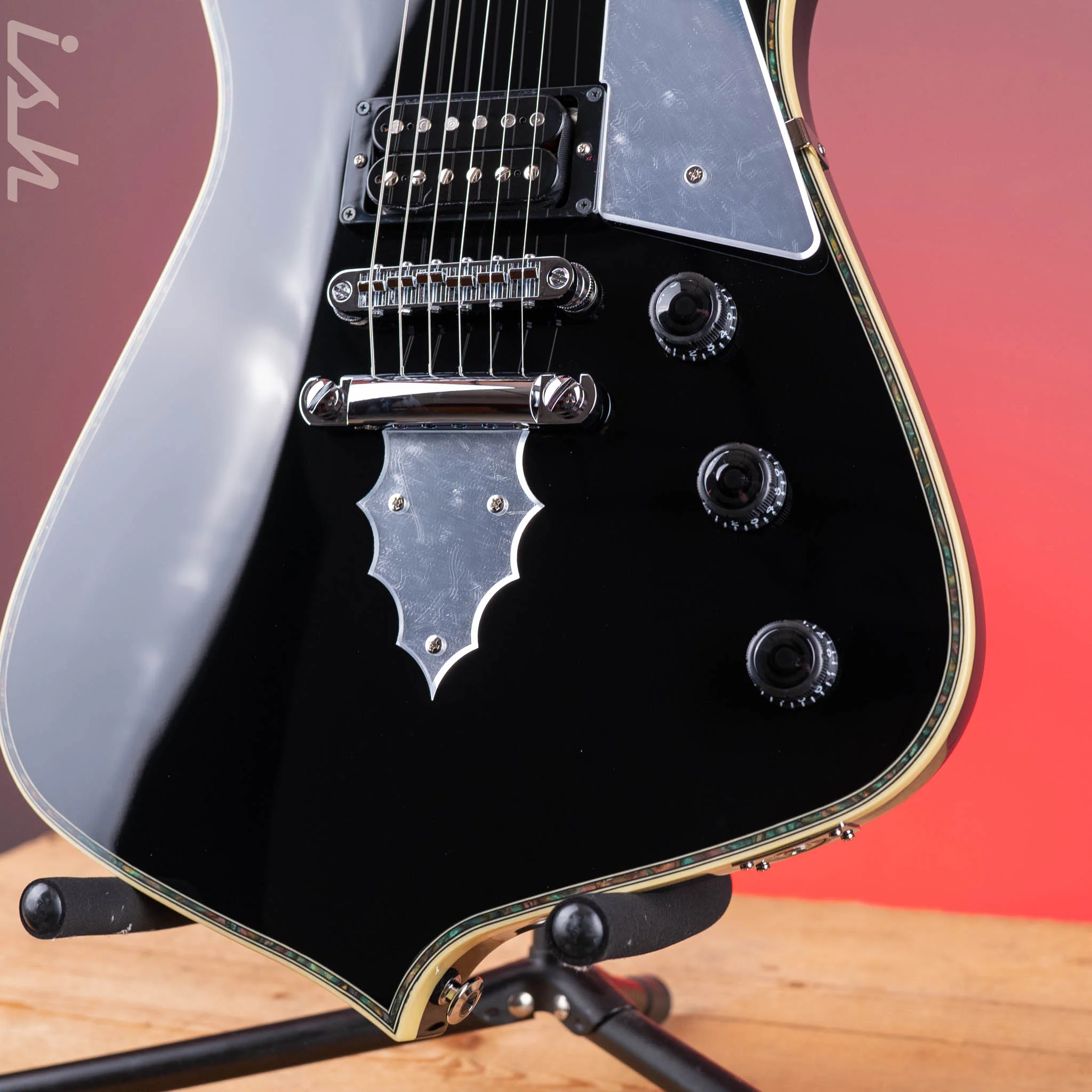 Ibanez PS10-BK Paul Stanley Signature Series Electric Black - Image 4
