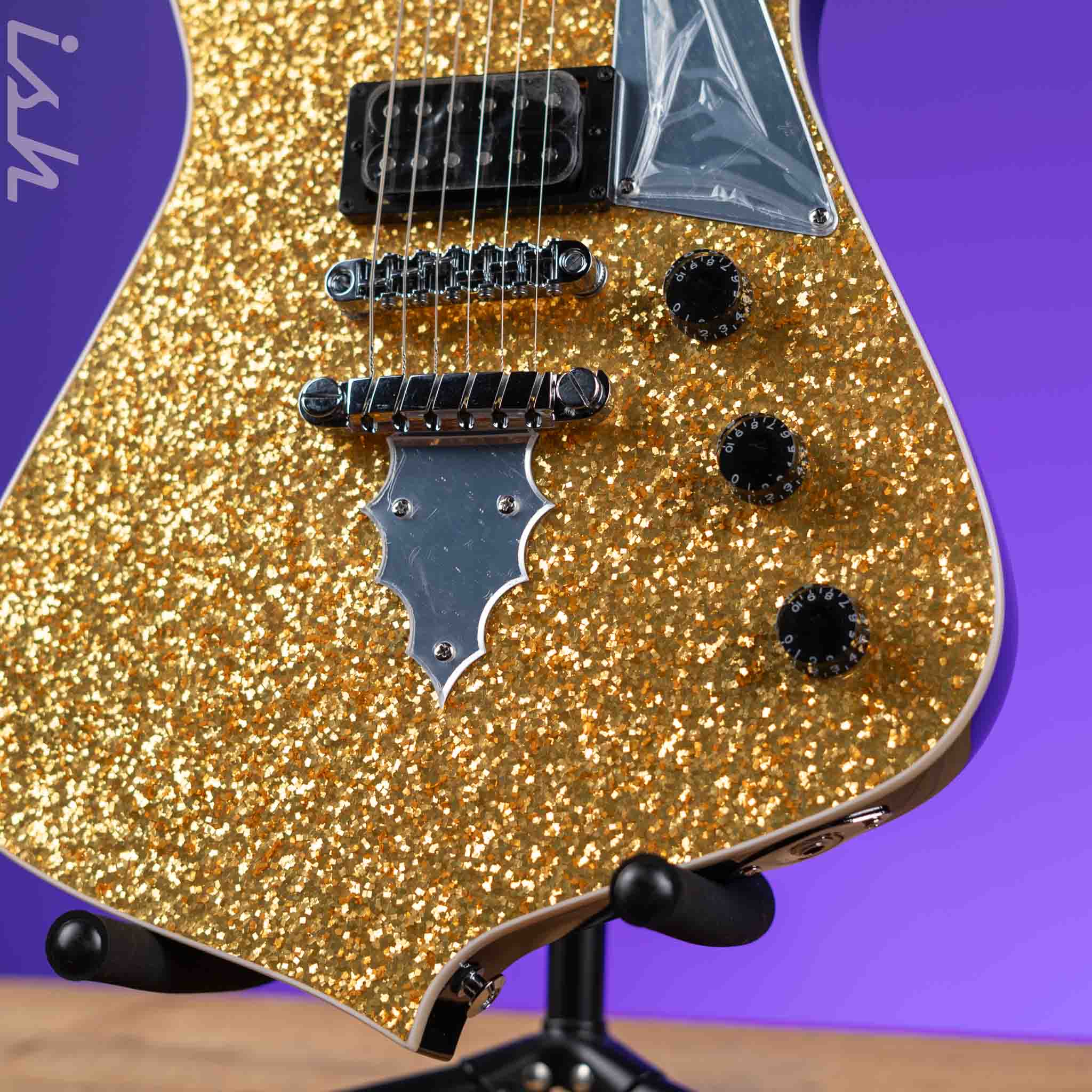 Ibanez PS60 Paul Stanley Signature Gold Sparkle - Image 4