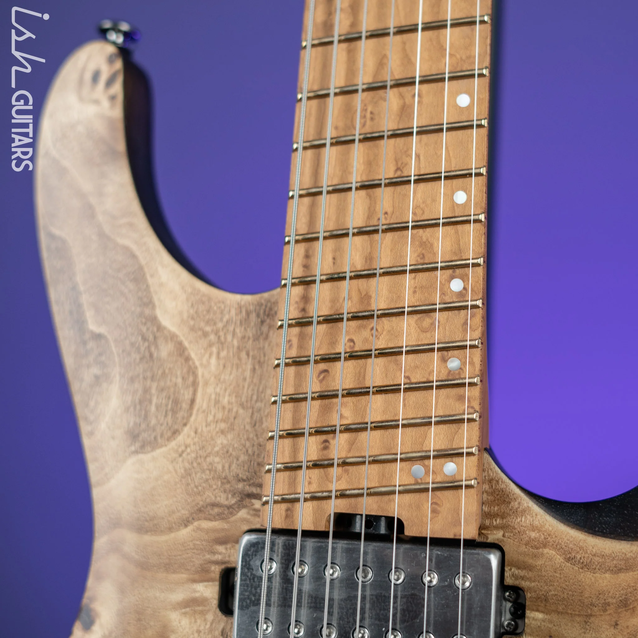 Ibanez QX527PB Quest Series 7-String Antique Brown Stained - Image 5
