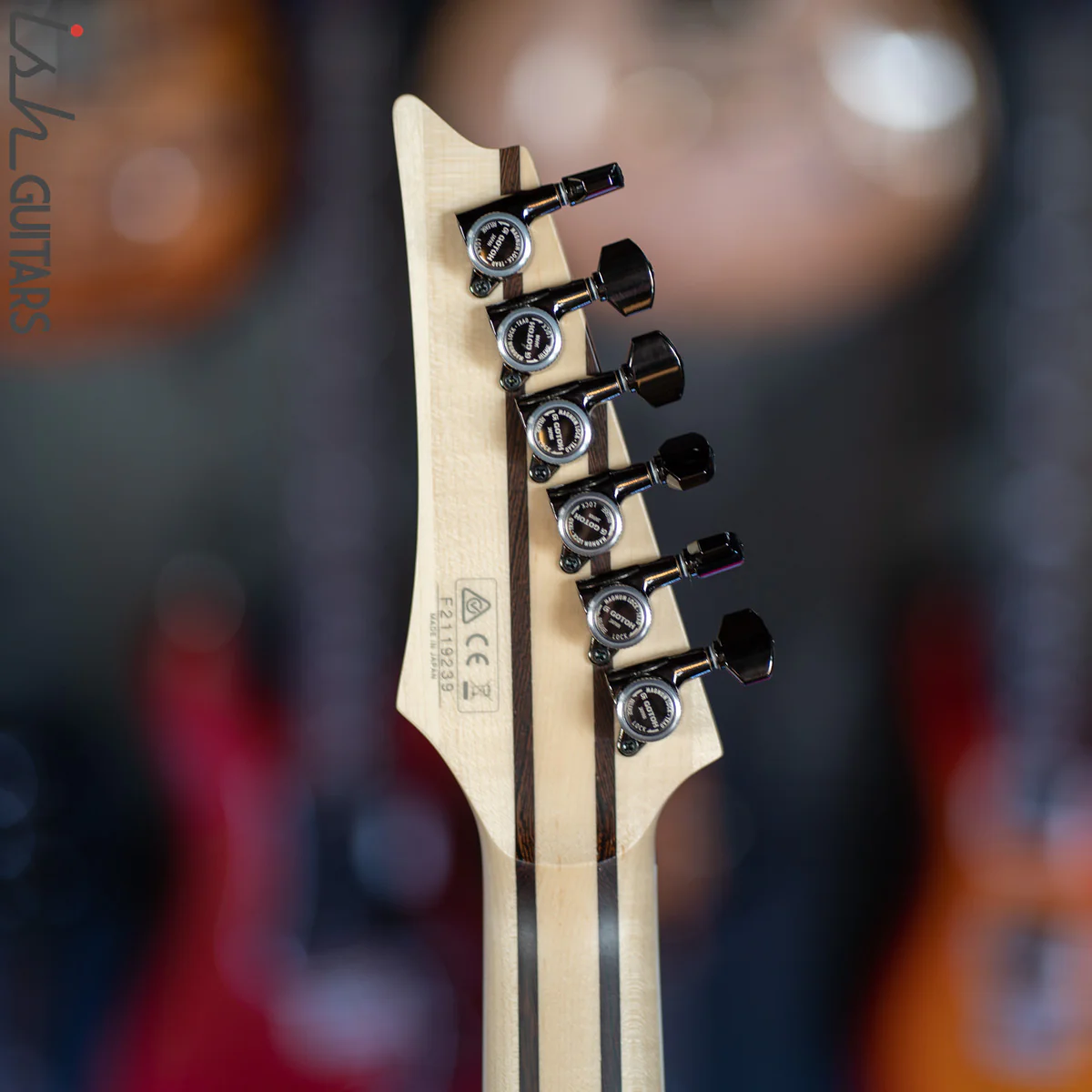 Ibanez RG5121 Prestige Electric Guitar Burgundy Metallic Flat Blemished - Image 11