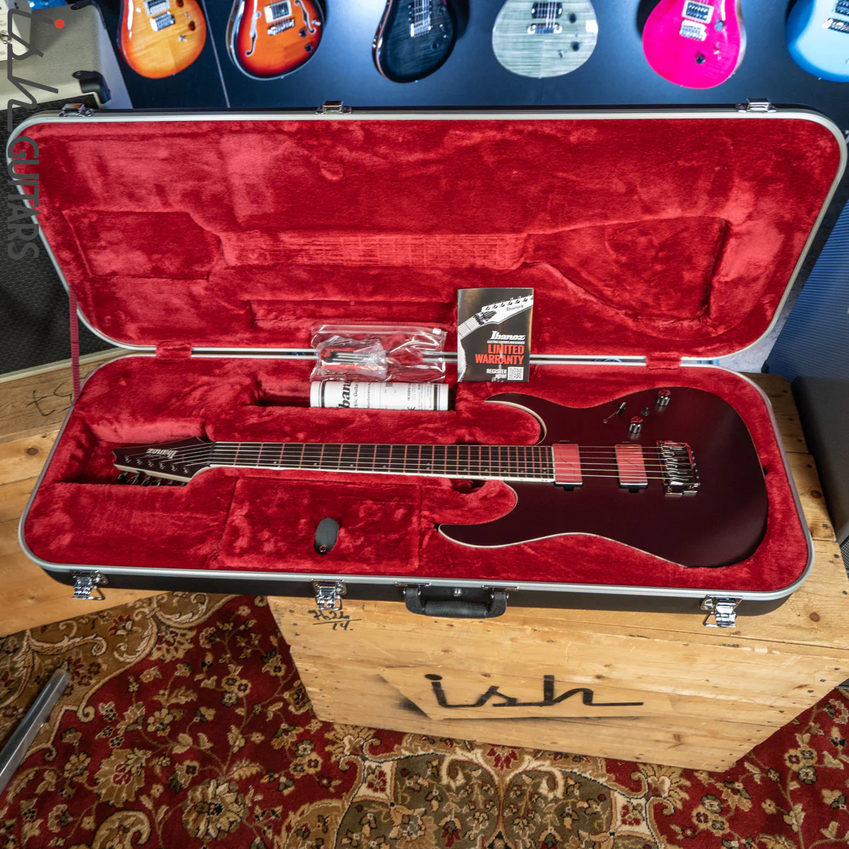 Ibanez RG5121 Prestige Electric Guitar Burgundy Metallic Flat Blemished - Image 12