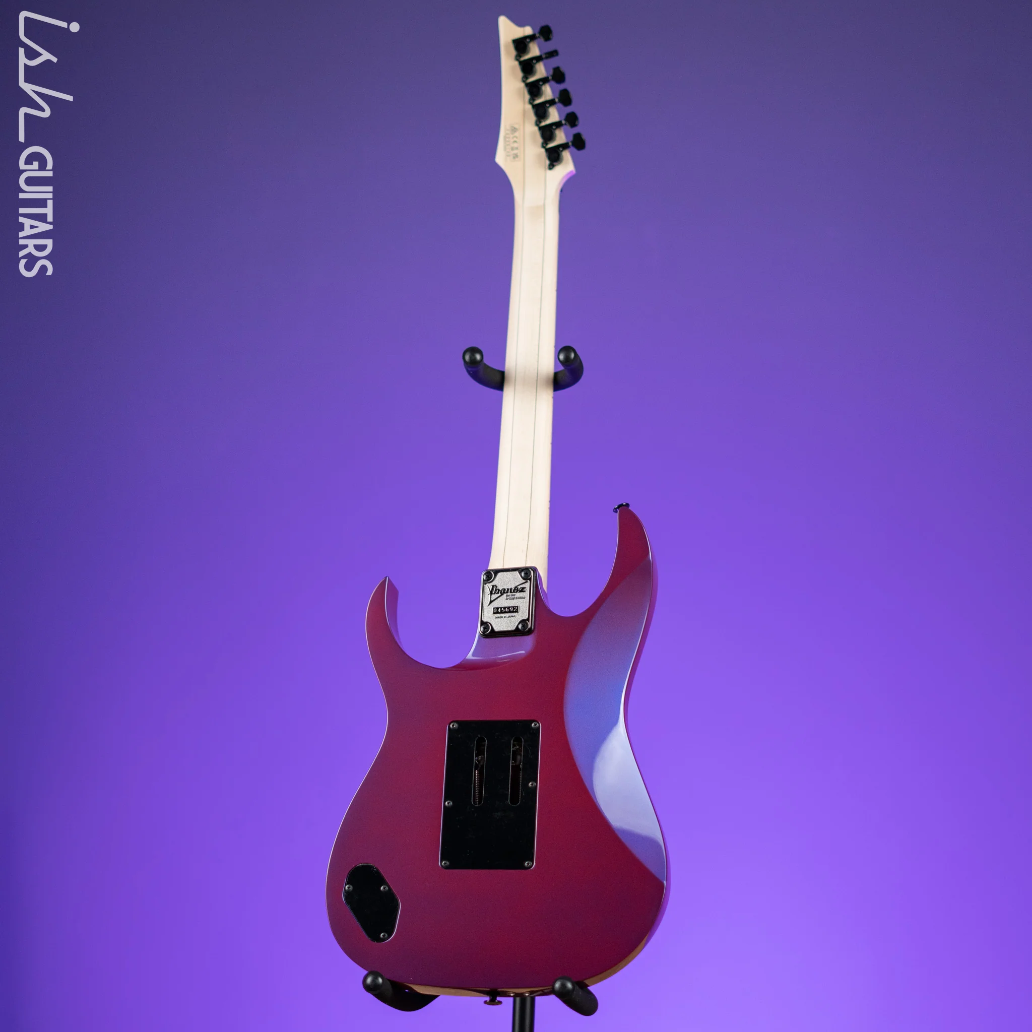 Ibanez RG550 Genesis Collection Electric Guitar Purple Neon - Image 6