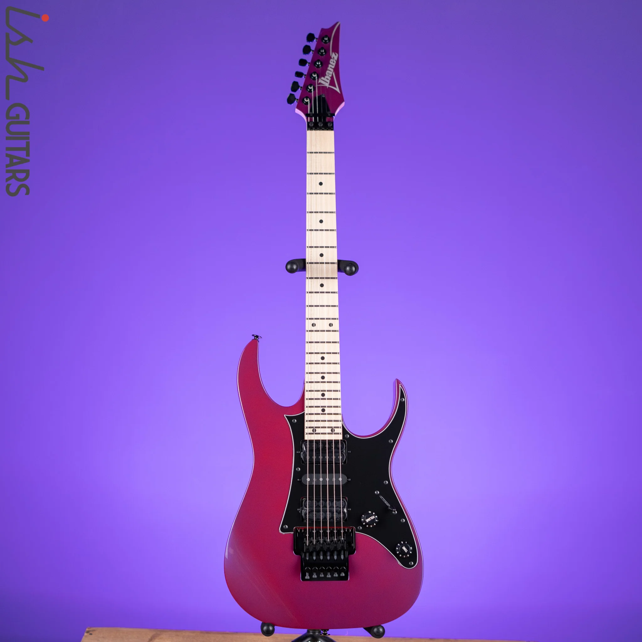 Ibanez RG550 Genesis Collection Electric Guitar Purple Neon - Image 2