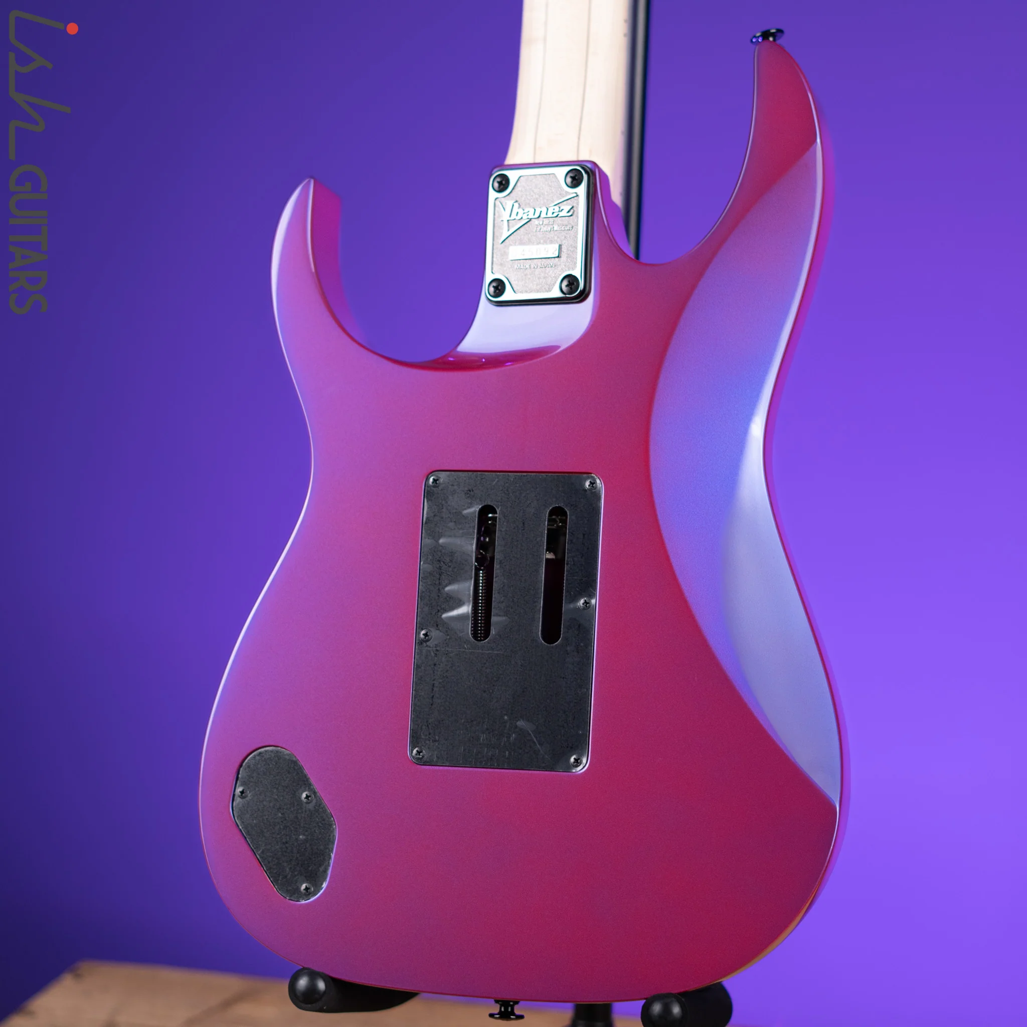 Ibanez RG550 Genesis Collection Electric Guitar Purple Neon - Image 7
