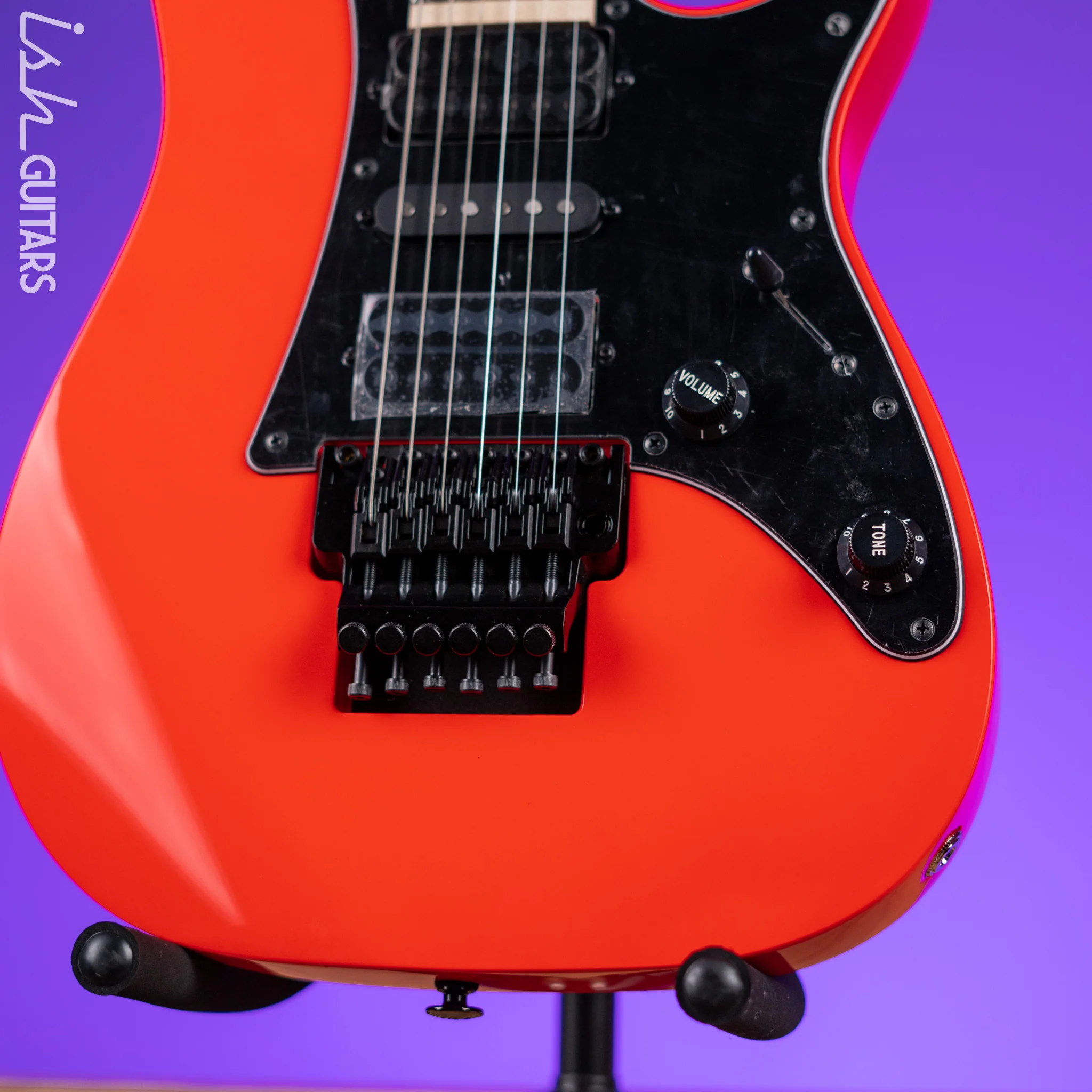 Ibanez RG550 Genesis Collection Electric Guitar Road Flare Red - Image 4