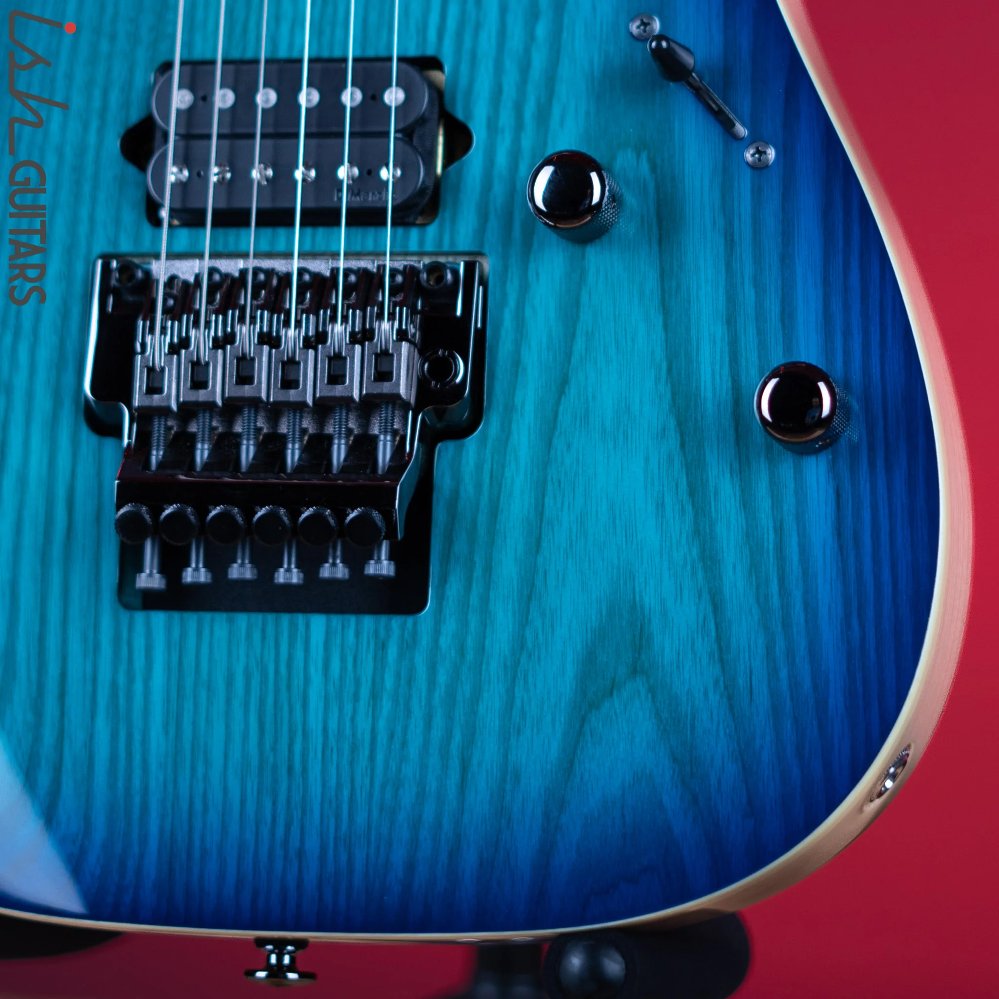 Ibanez RG652AHM Prestige Electric Guitar Nebula Green Burst - Image 4