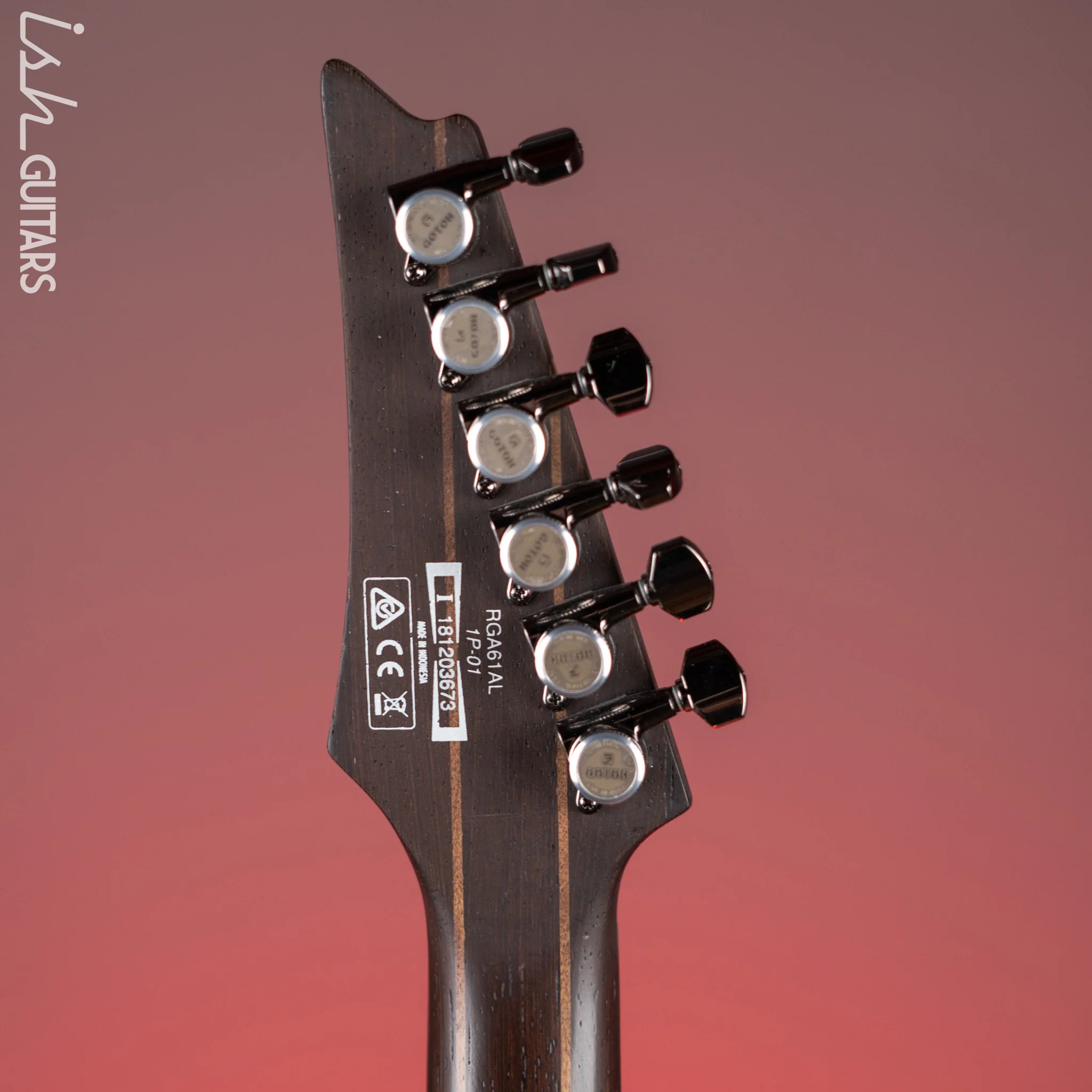 Ibanez RGA61AL Indigo Aurora Burst Flat - Image 11