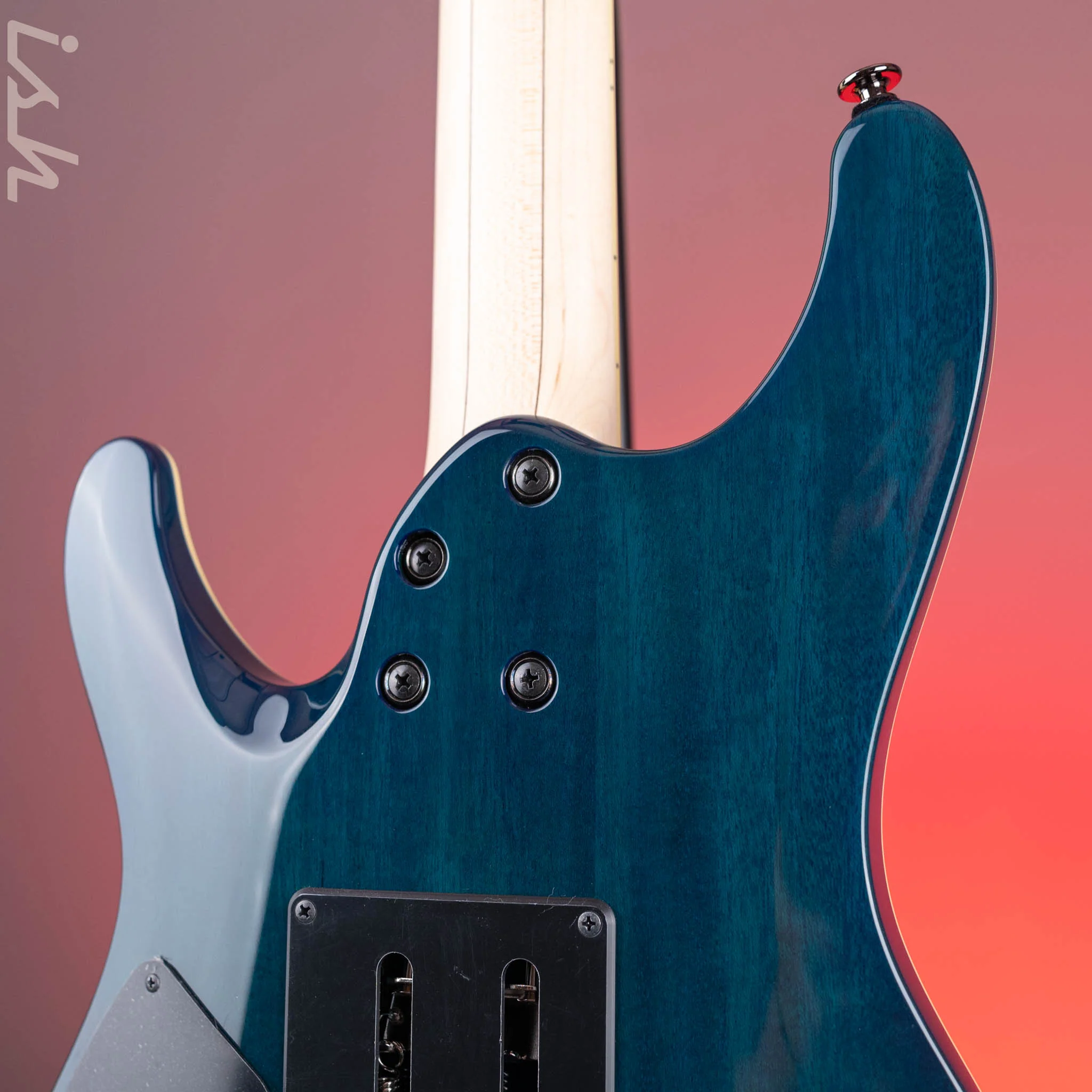 Ibanez S6570Q Prestige Electric Guitar Natural Blue - Image 8
