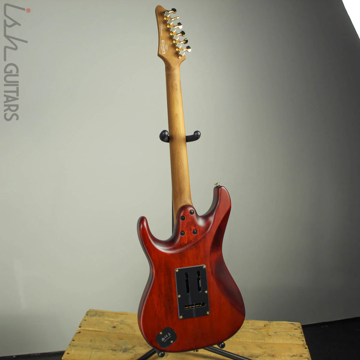 Ibanez SLM10 Scott LePage Transparent Red Matte - Image 7