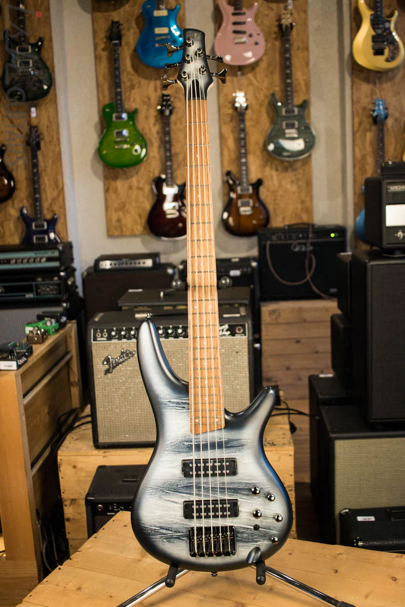 Ibanez SR305E-BPM Black Planet Matte 5-String Bass - Image 2