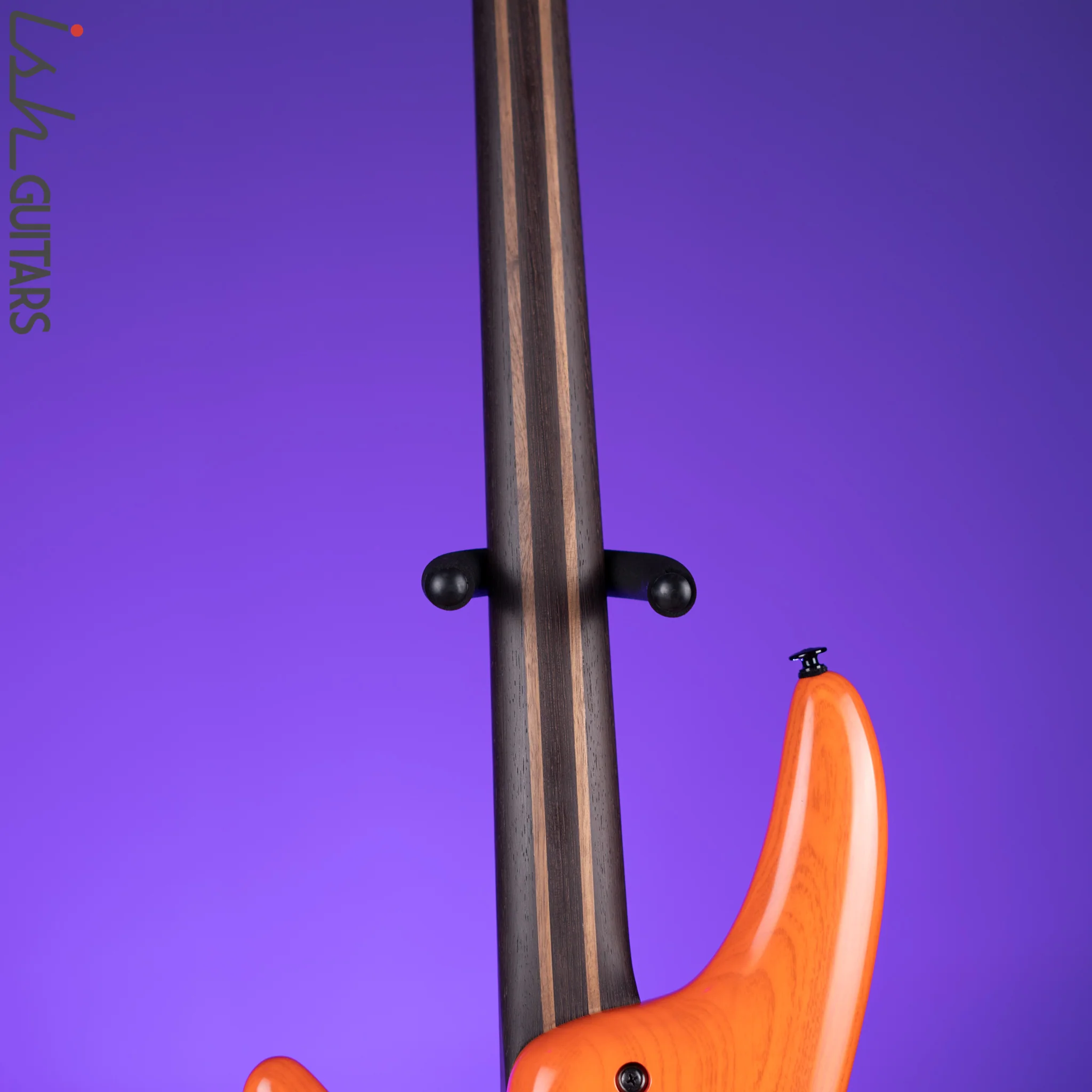 Ibanez SR4600 Prestige 4-String Bass Orange Solar Flare Low Gloss - Image 11