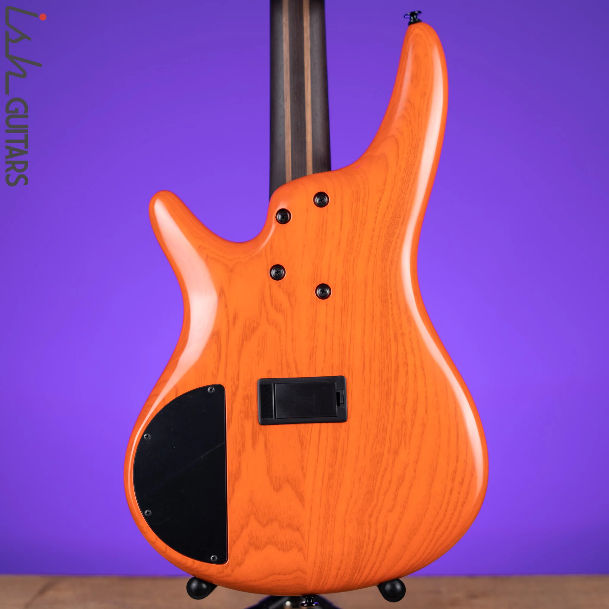 Ibanez SR4600 Prestige 4-String Bass Orange Solar Flare Low Gloss - Image 8