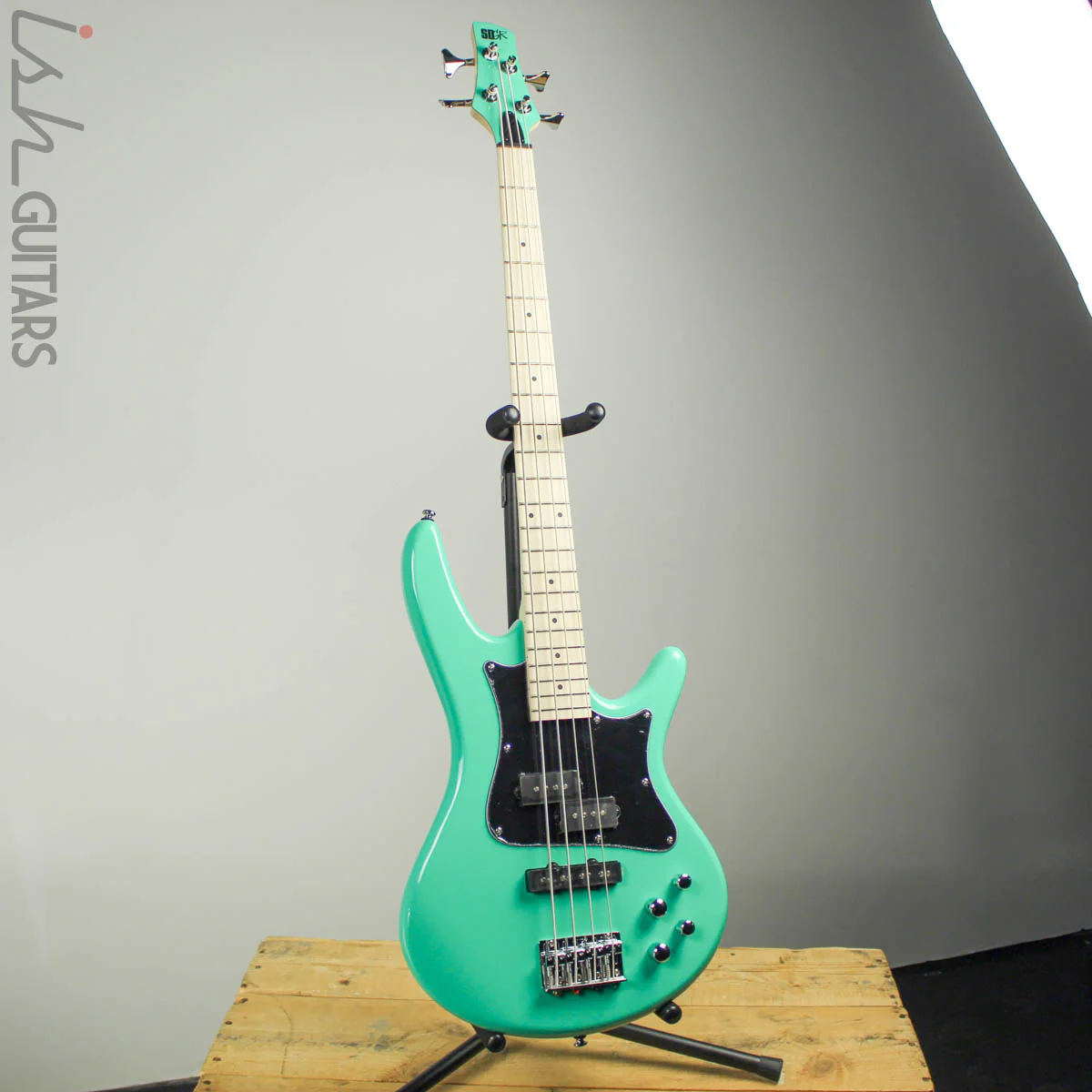 Ibanez SR Mezzo Bass SRMD200K Aqua - Image 2