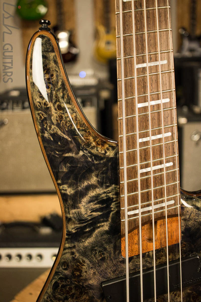Ibanez SRMS805 Deep Twilight Electric Bass - Image 3