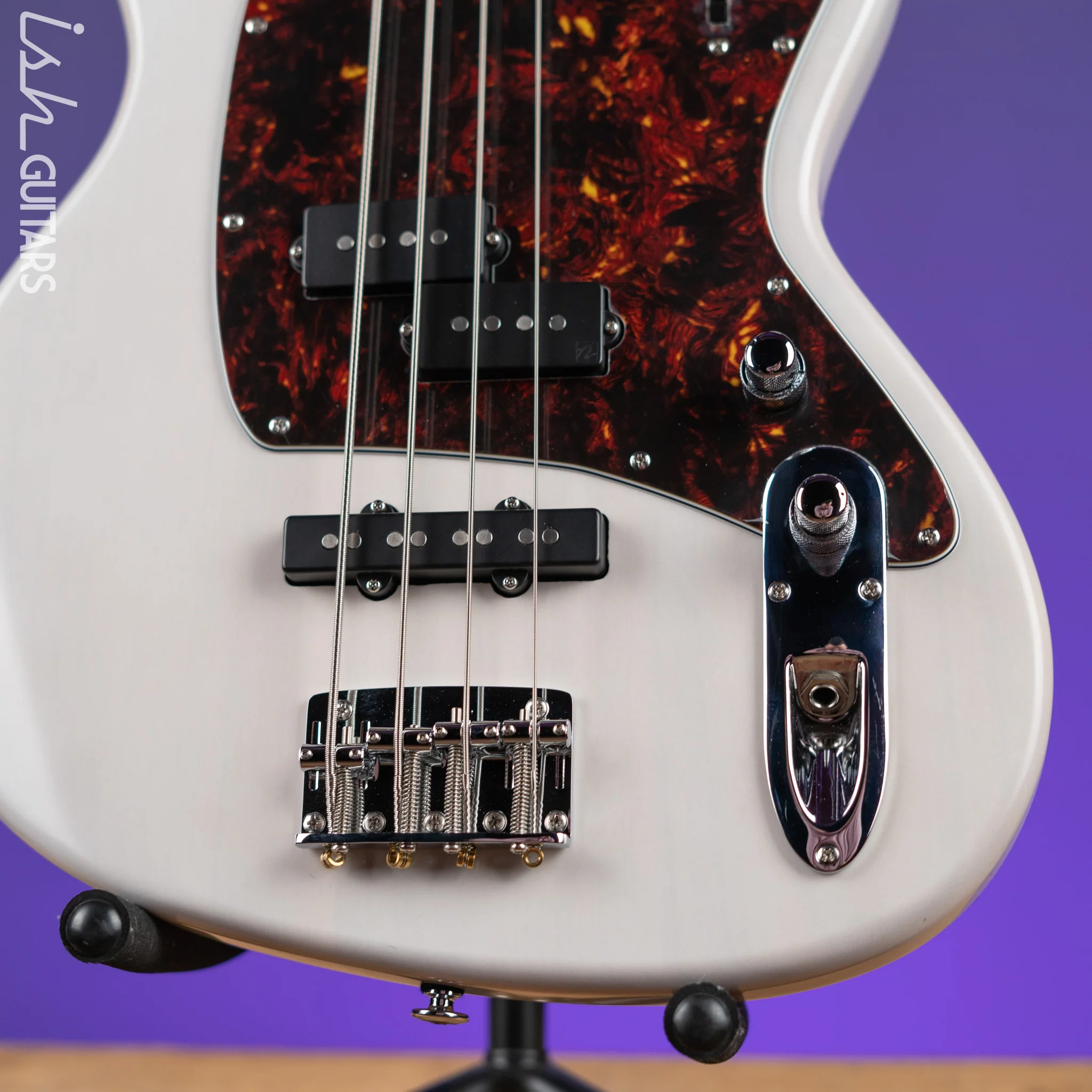 Ibanez TMB2000 Talman Prestige 4-String Bass Antique White Blonde - Image 4