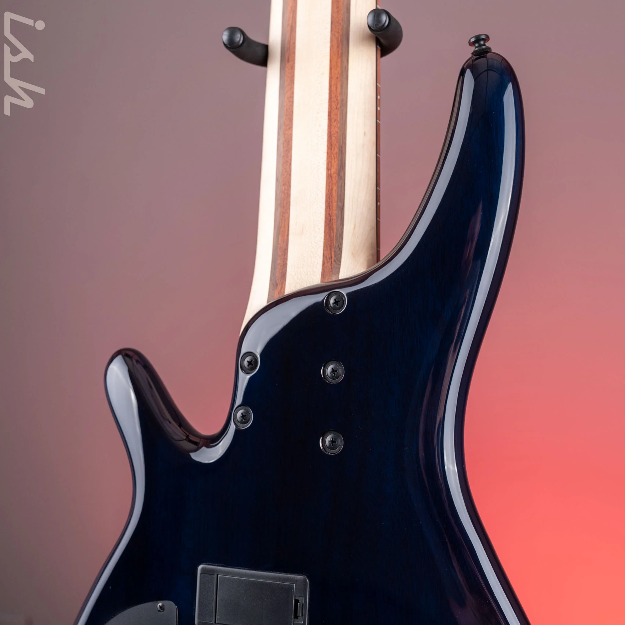 Ibanez Workshop SRAS7 Ashula 7-String Bass Cosmic Blue Starburst - Image 8