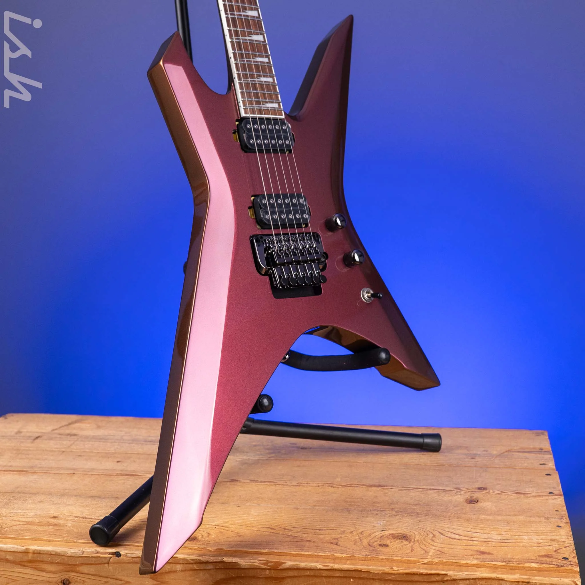 Ibanez XPT420DX Electric Guitar Rose Gold Chameleon - Image 3