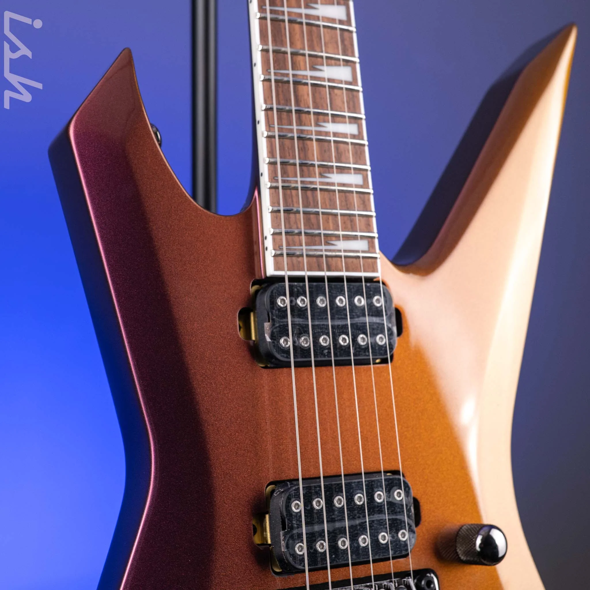 Ibanez XPT420DX Electric Guitar Rose Gold Chameleon - Image 4