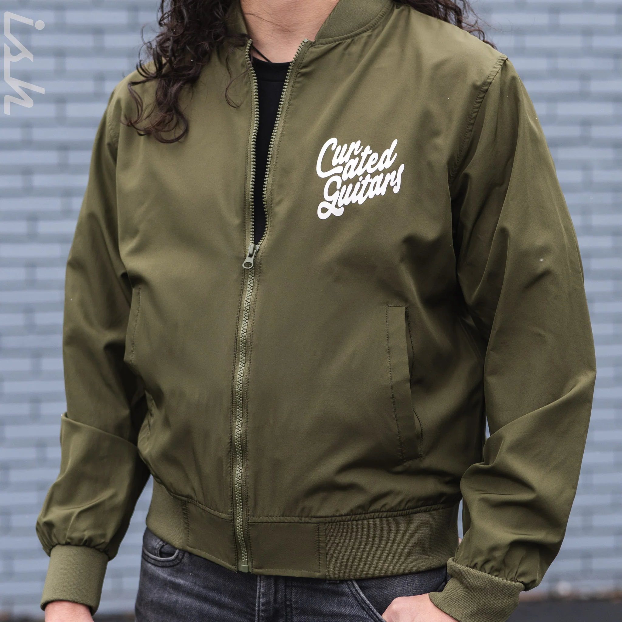 Ish Cactus Lightweight Bomber Jacket - Image 4