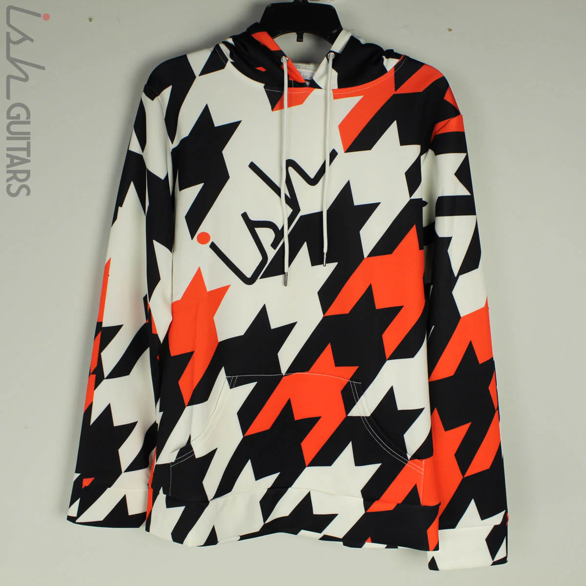 Ish Houndstooth Activewear Lightweight Hoodie