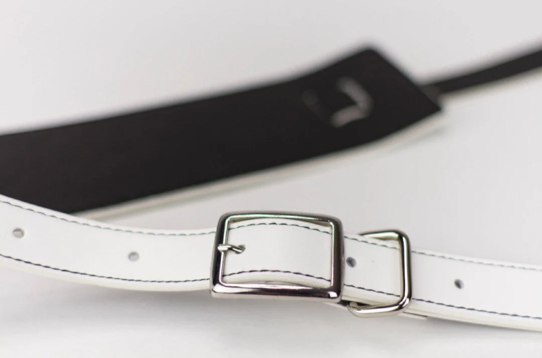 Ish Custom Guitar Faux Leather Super Strap - Image 6