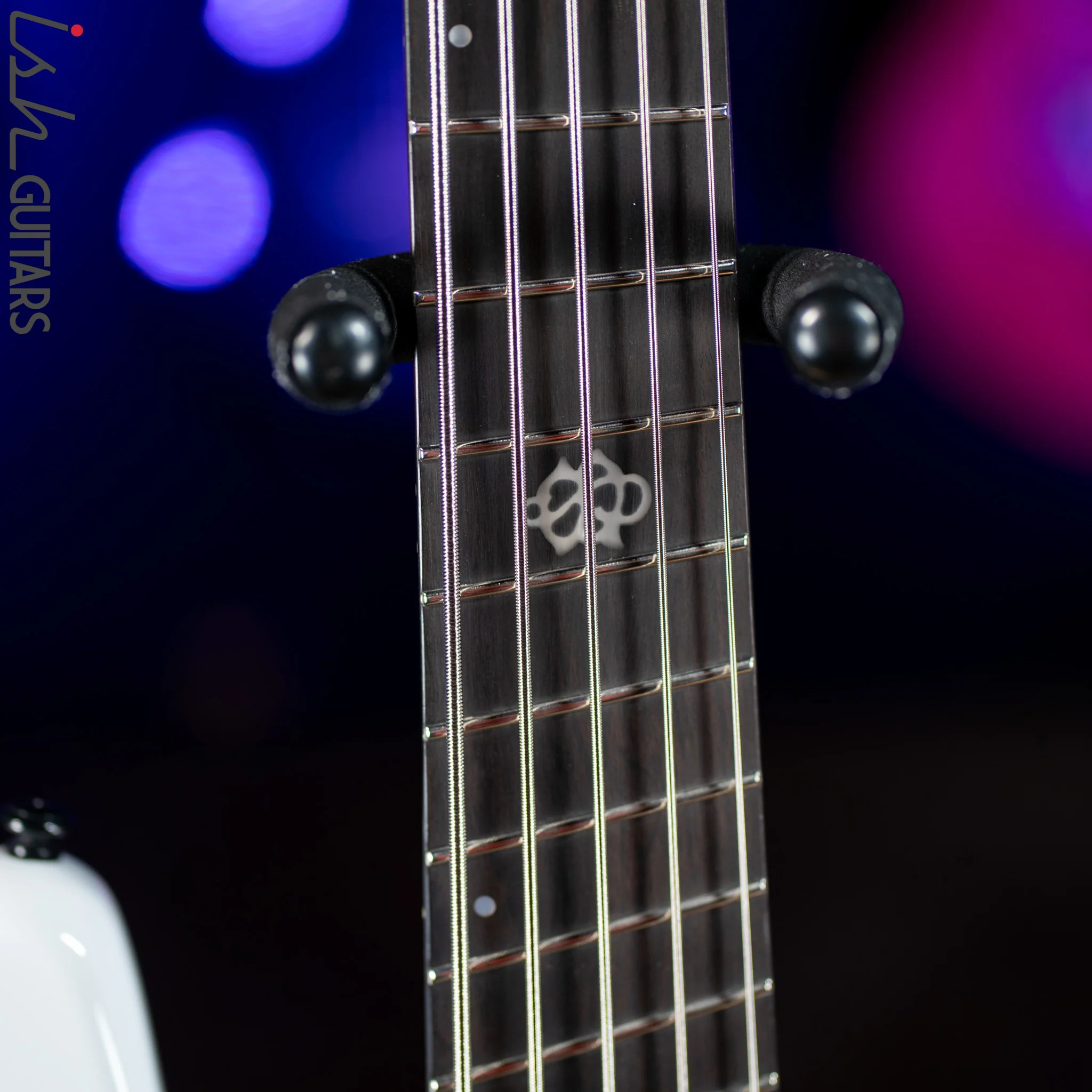 Ish X Spector NS Dimension 5 String EMG Darkglass White Gloss - Image 6