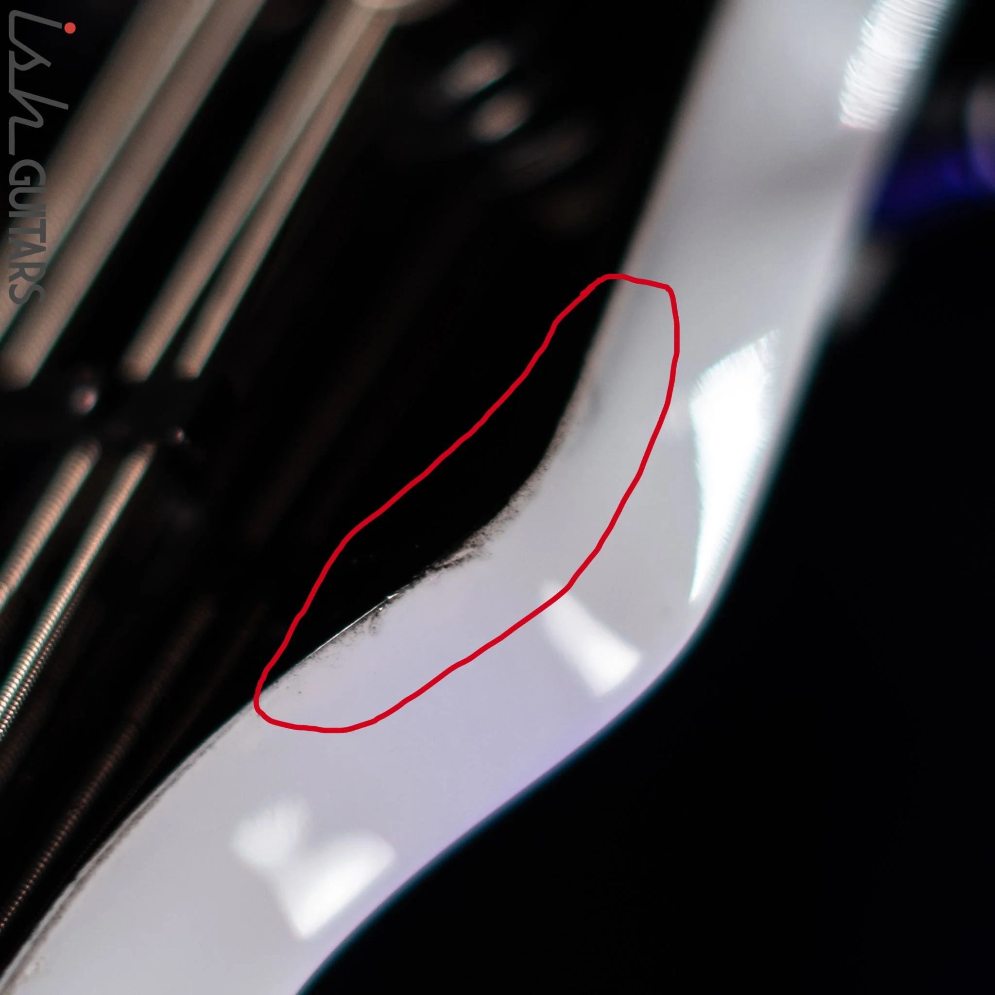 Ish X Spector NS Dimension 5 String EMG Darkglass White Gloss DEMO - Image 9