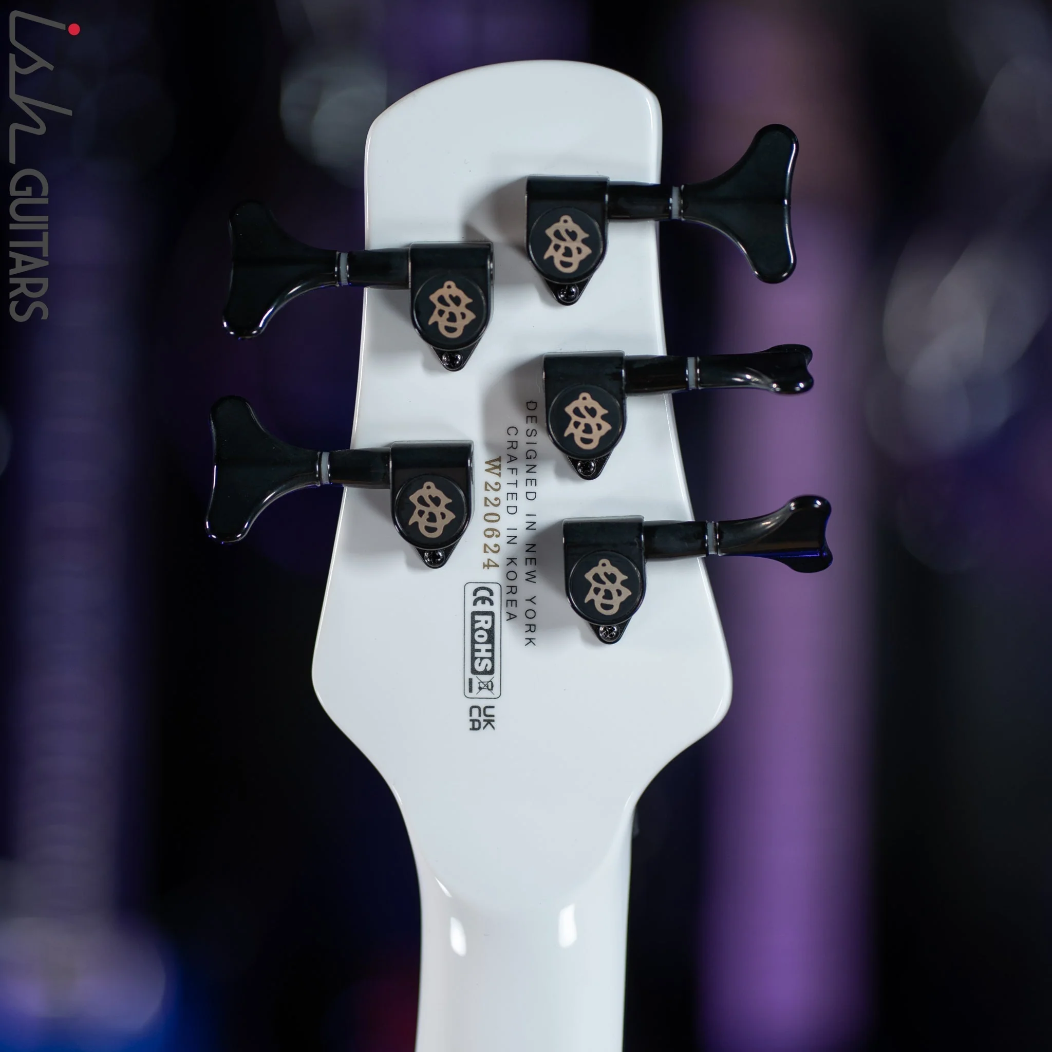 Ish X Spector NS Dimension 5 String EMG Darkglass White Gloss DEMO - Image 18