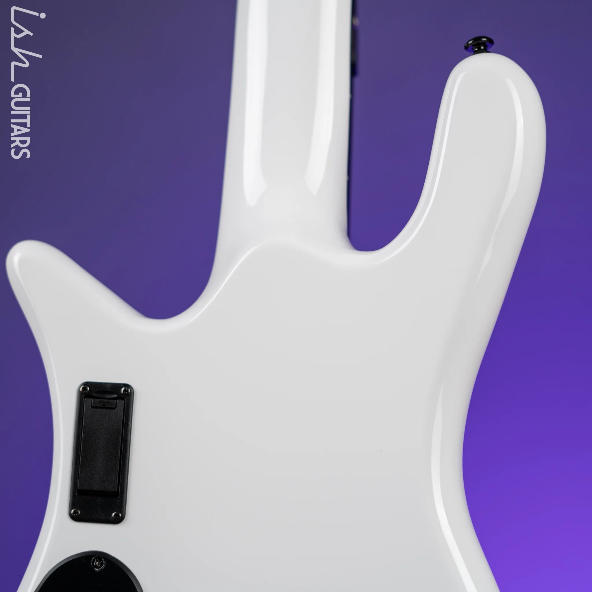 Ish X Spector NS Dimension 5 String EMG Darkglass White Gloss Demo - Image 10