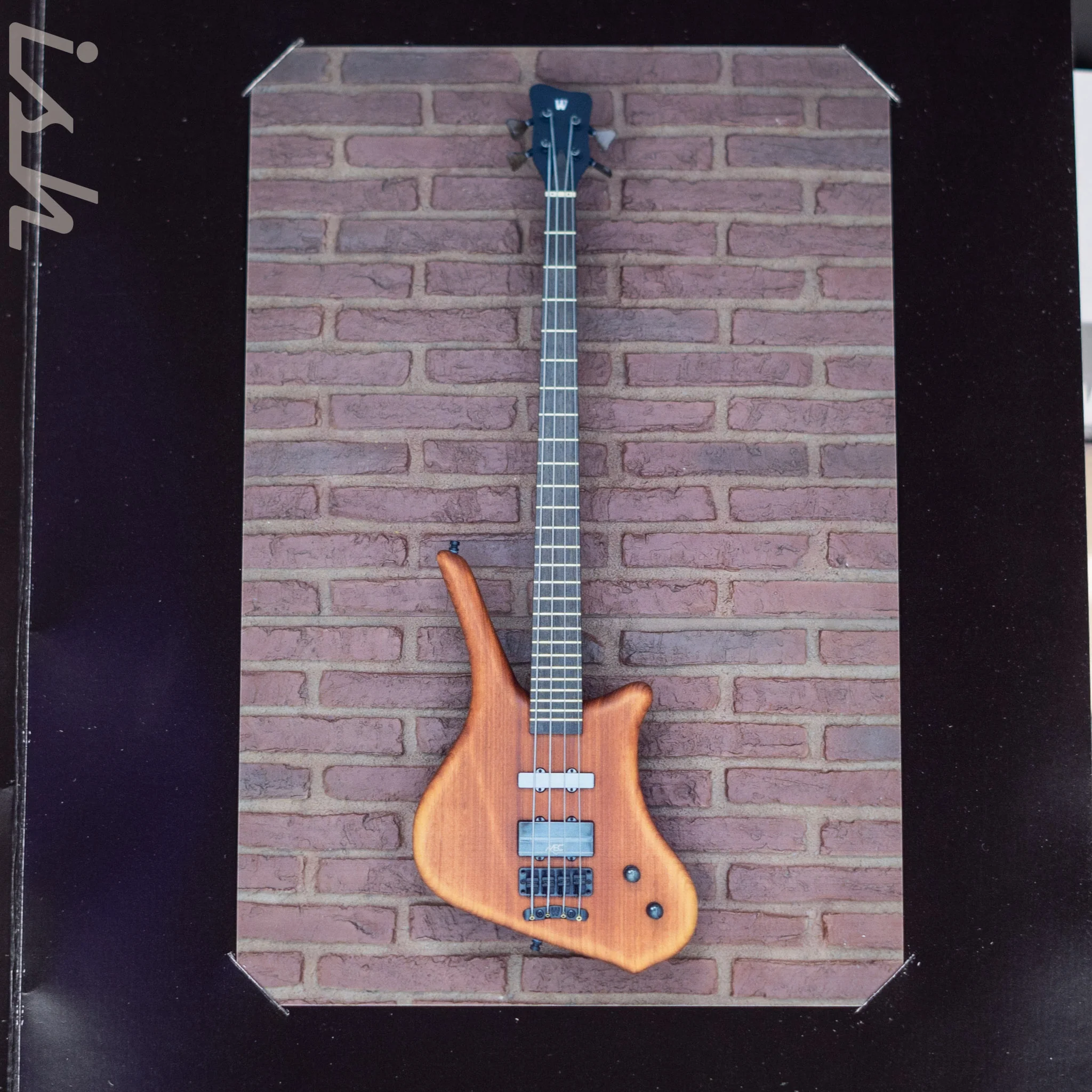 Ish x Warwick Dolphin SN TCS Custom Shop Endangered Species 4-String Bass Wenge Fretboard - Image 12